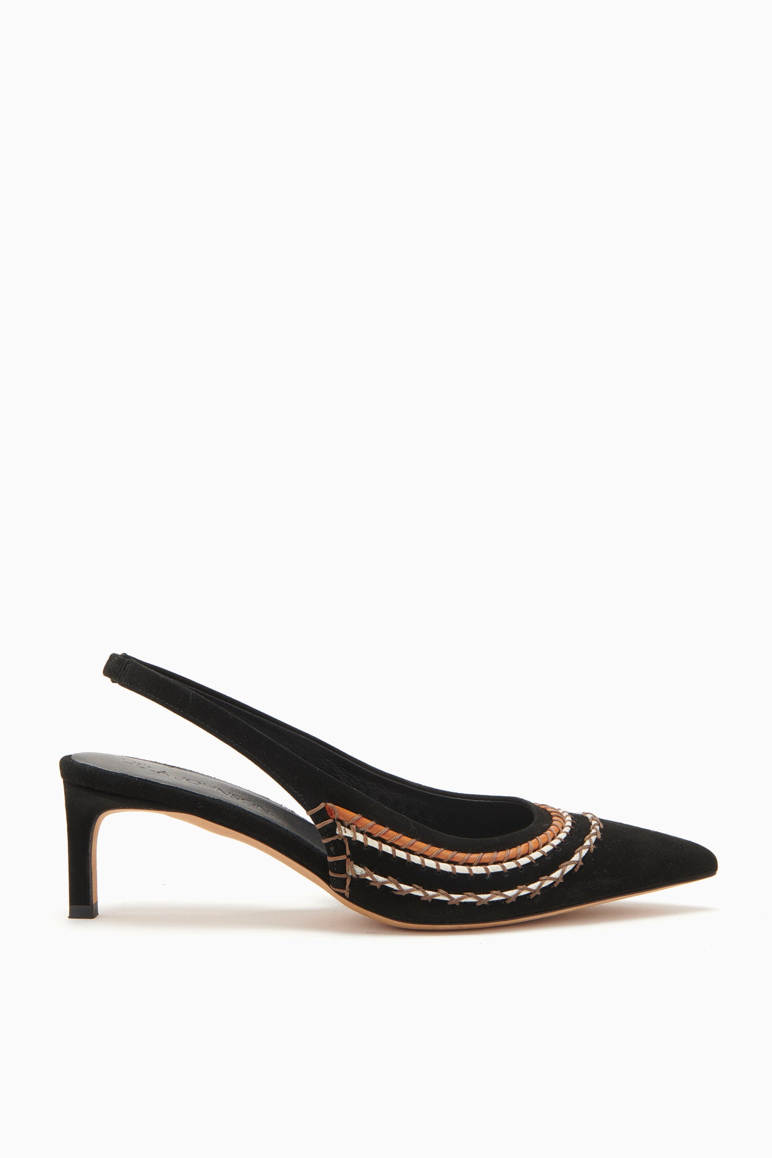 Ulla Johnson Antonia Sling Back - Noir