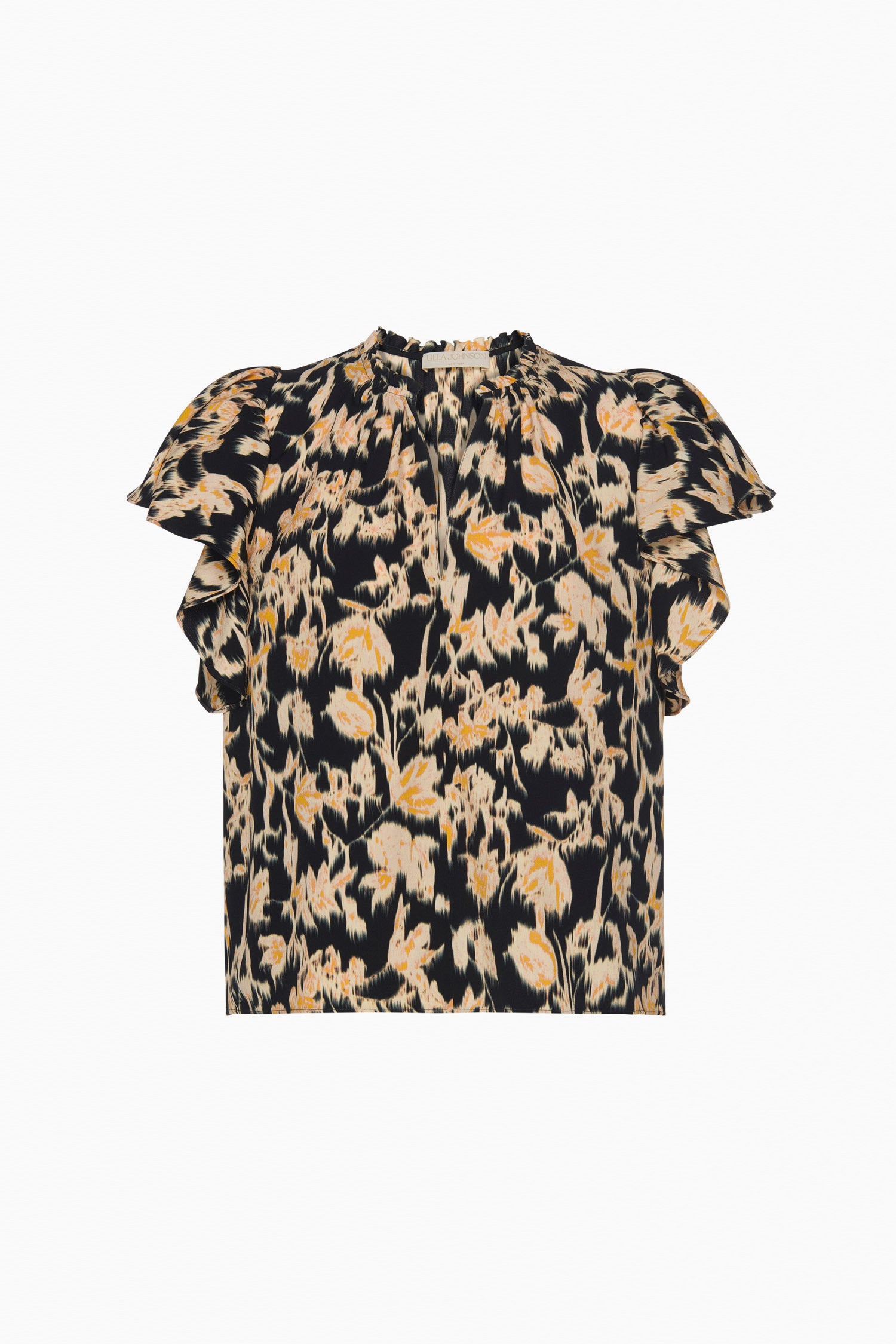 Lilo Flutter Sleeve Blouse - Tourmaline