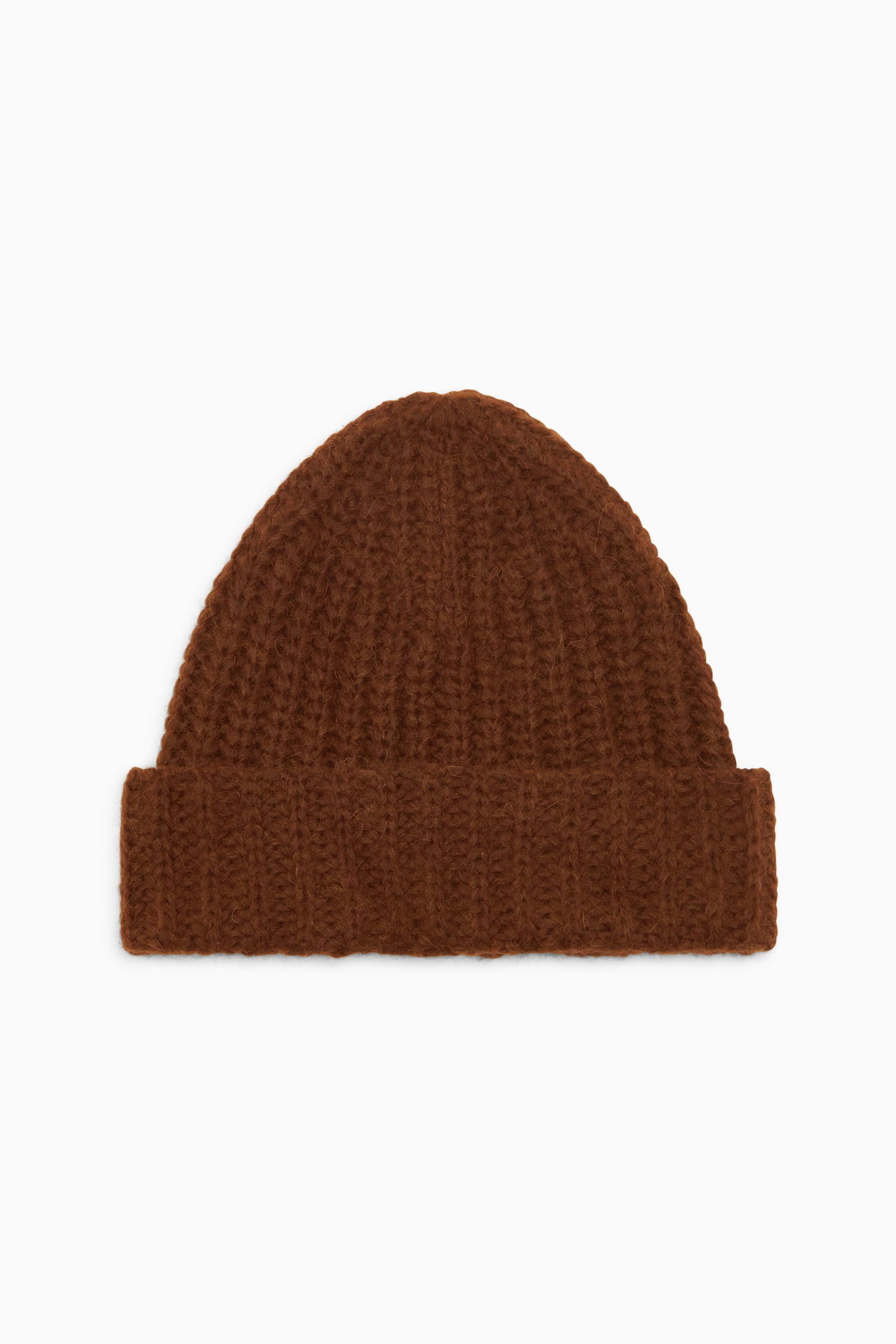 Shelby Alpaca Knit Hat - Walnut Brown Alpaca Knit Hat - Ulla Johnson