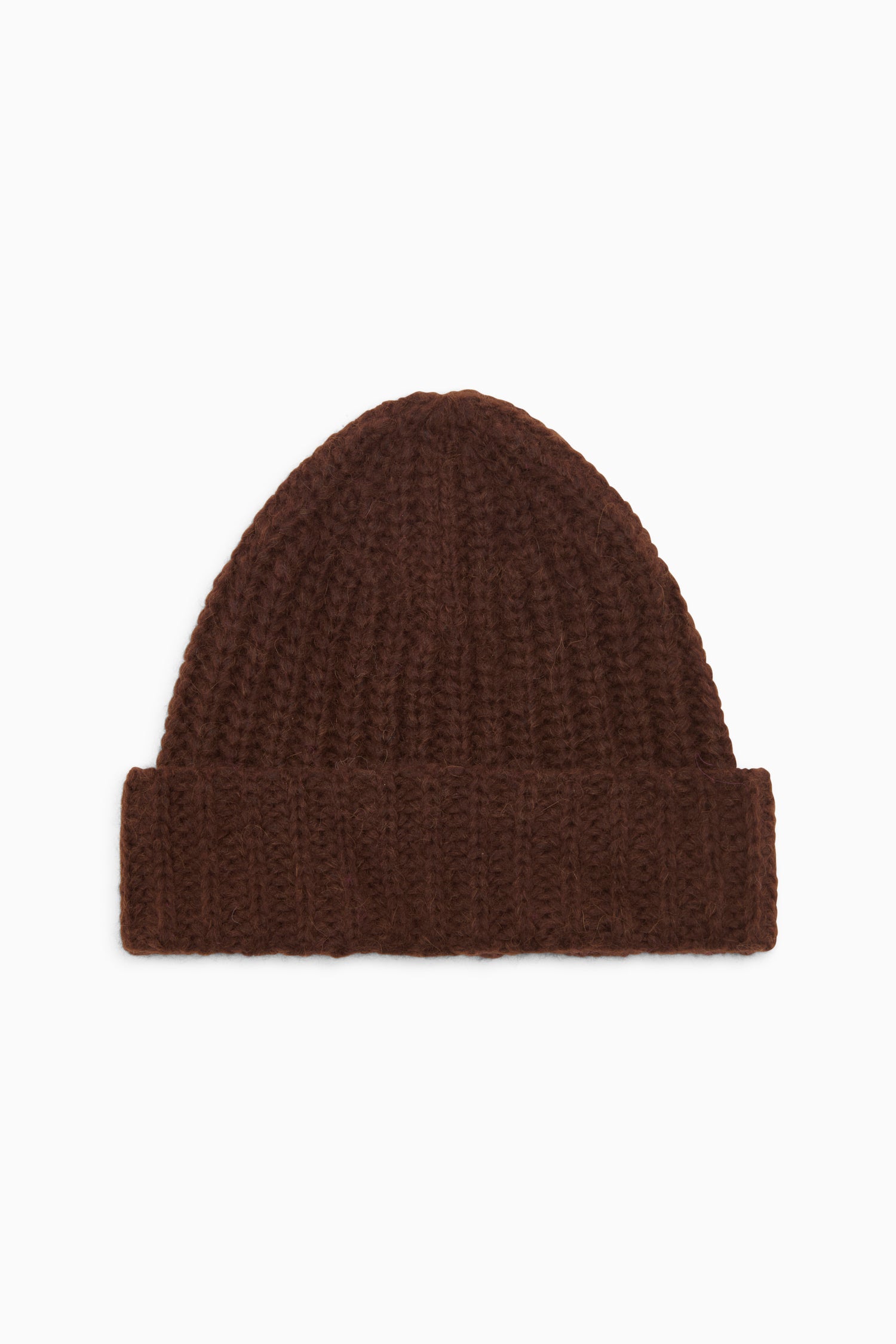 Shelby Alpaca Knit Hat - Mahogany