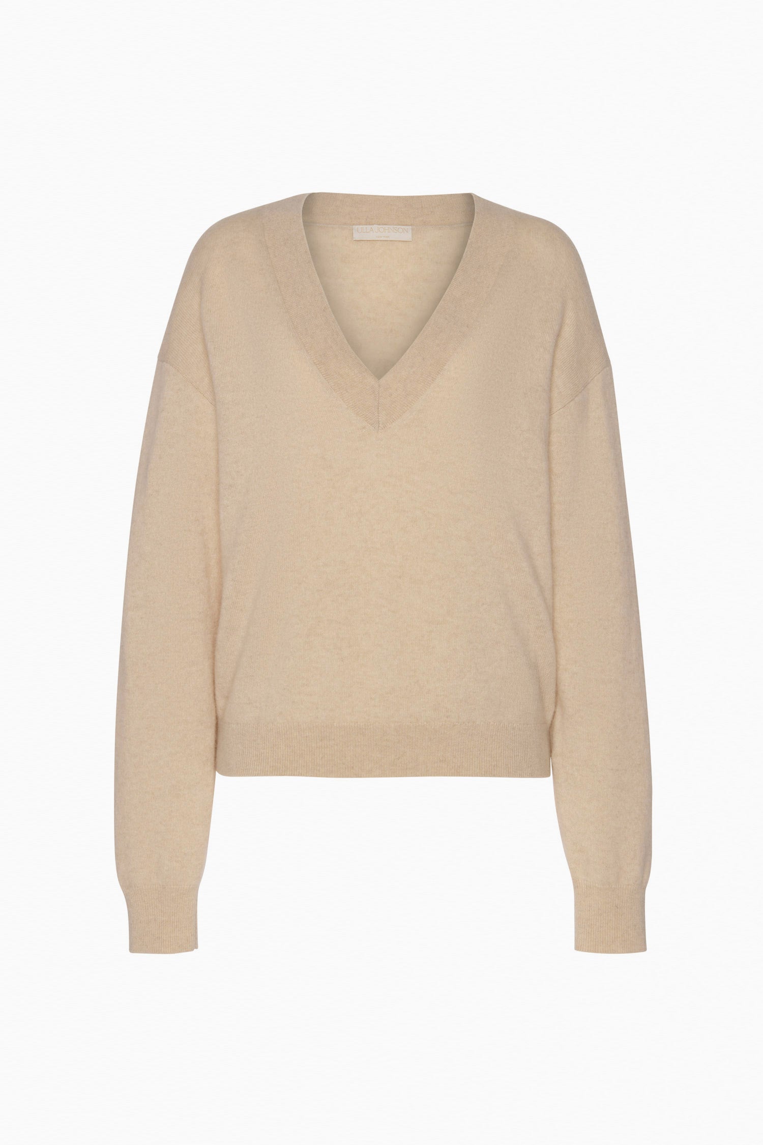 Ulla Johnson Ryla Cashmere V&ndash;Neck Pullover - Melange