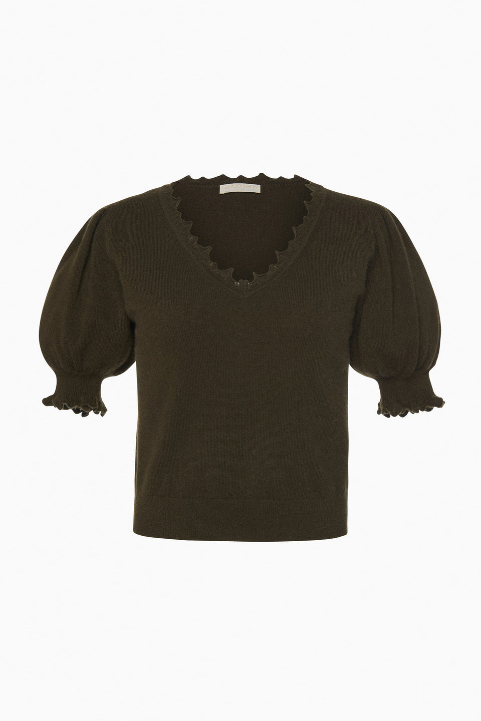 Polline Short Sleeve Top - Hunter