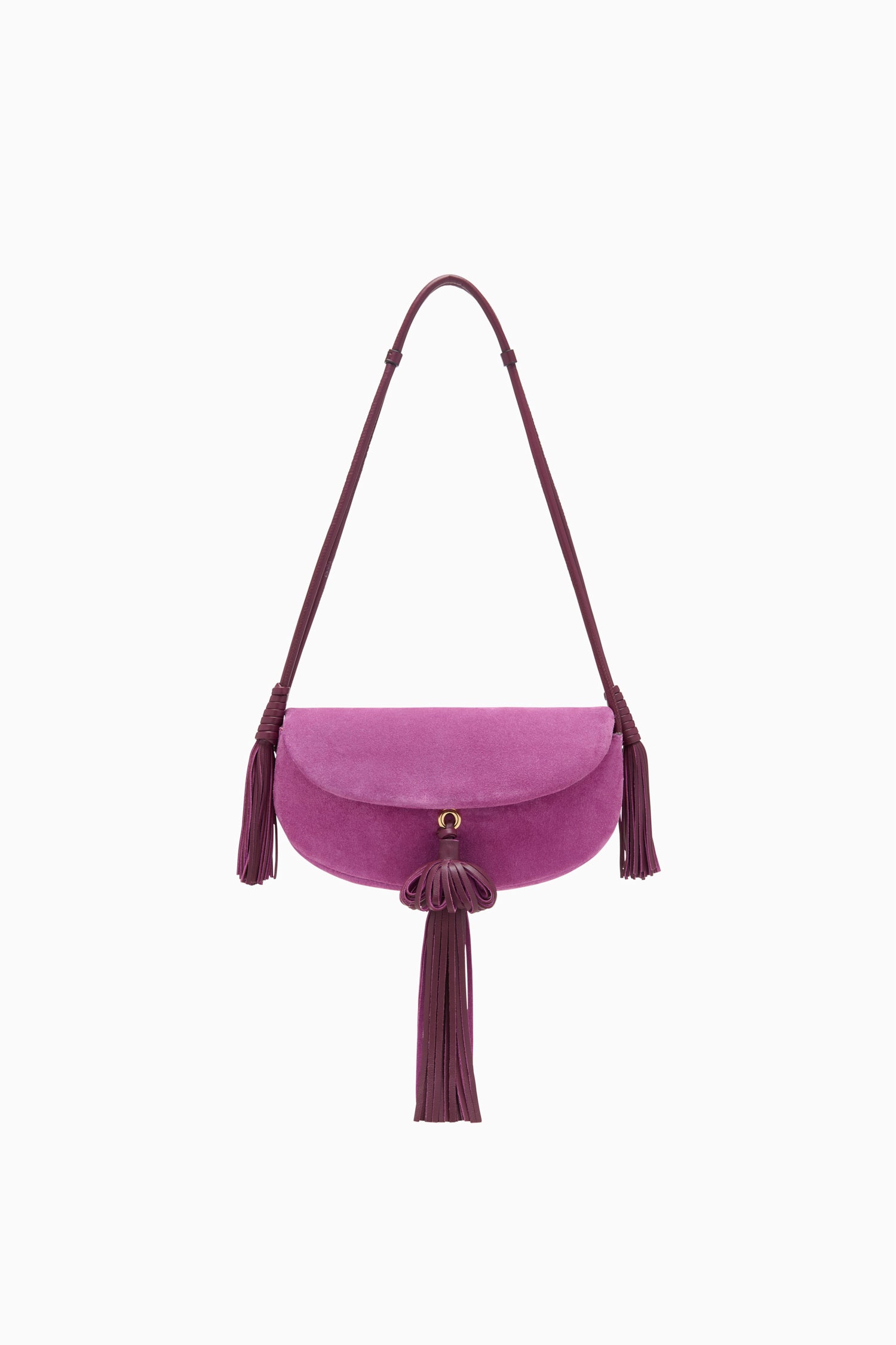 Paloma Tassel Flap Bag - Orchid