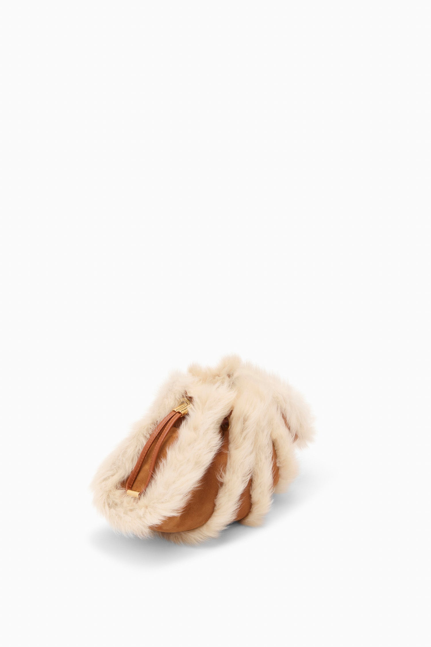 Adria Shearling Crossbody - Sierra