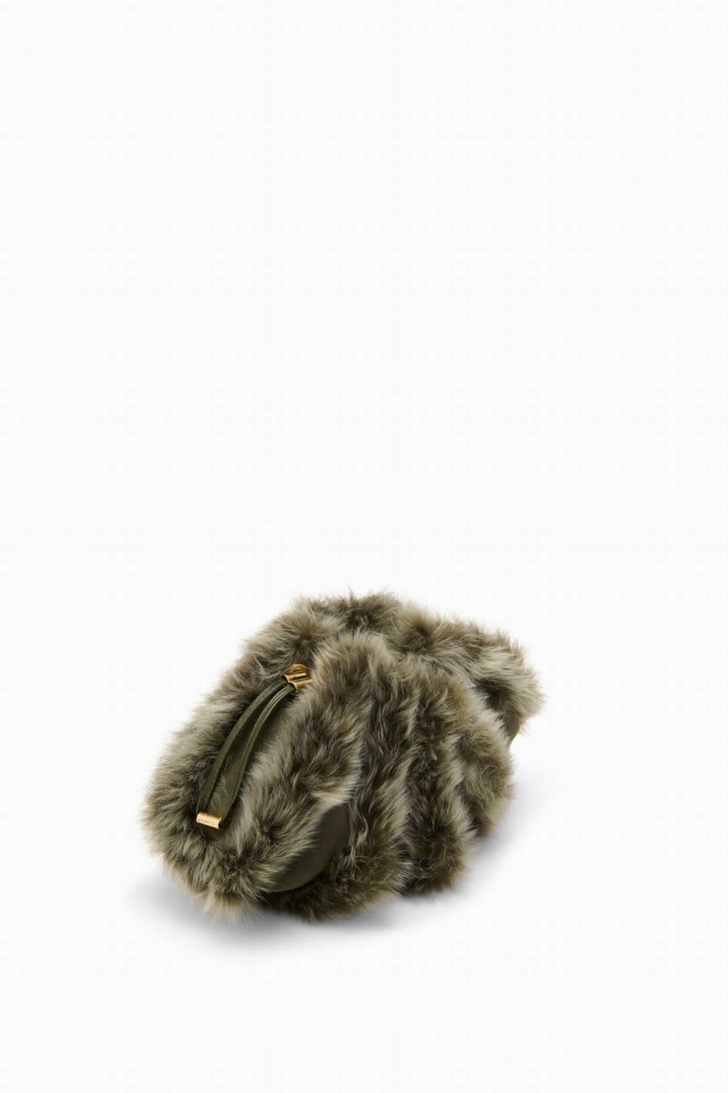 Ulla Johnson Adria Shearling Crossbody - Militaire