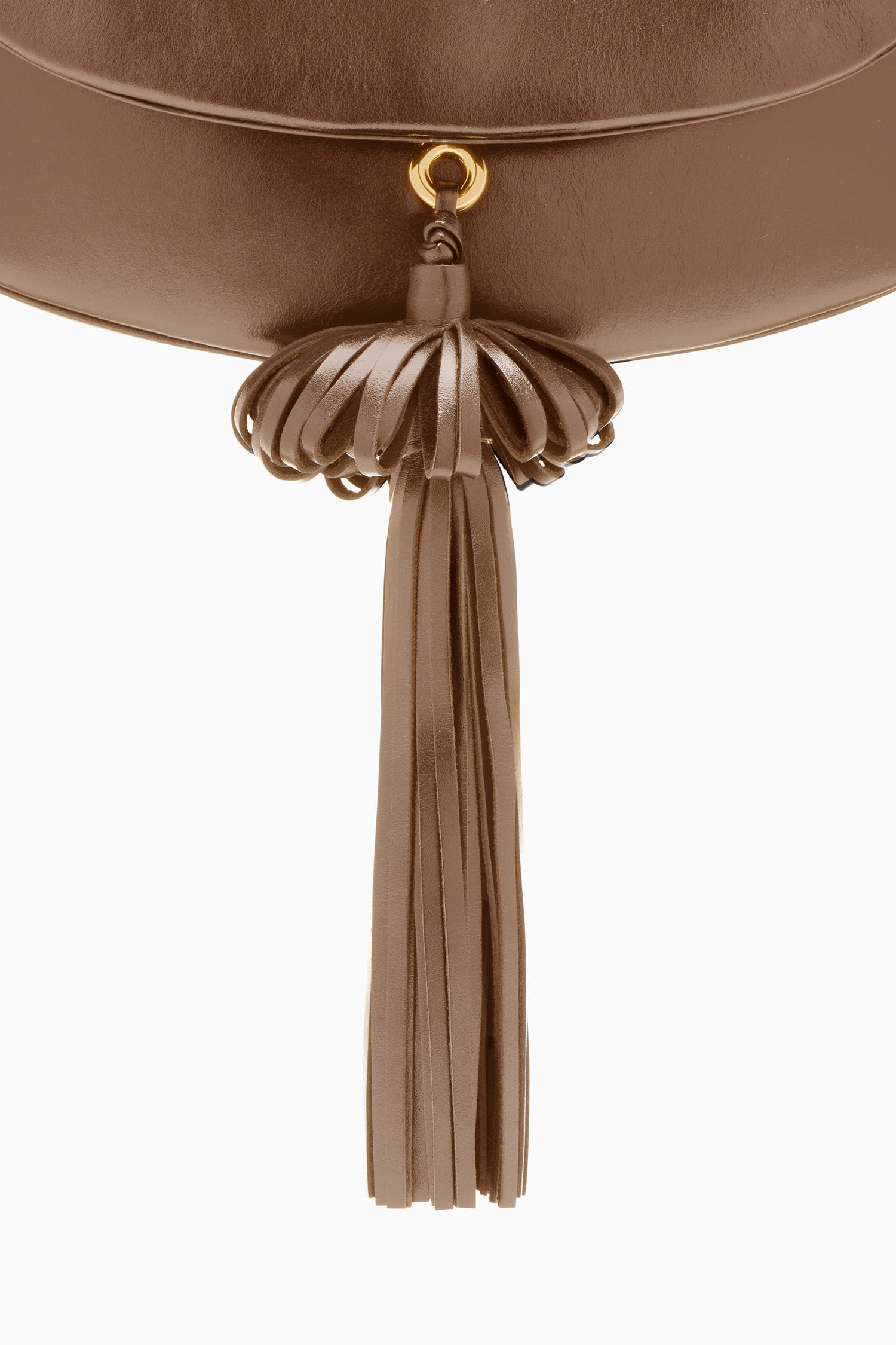 Ulla Johnson Paloma Tassel Flap Bag - Chestnut