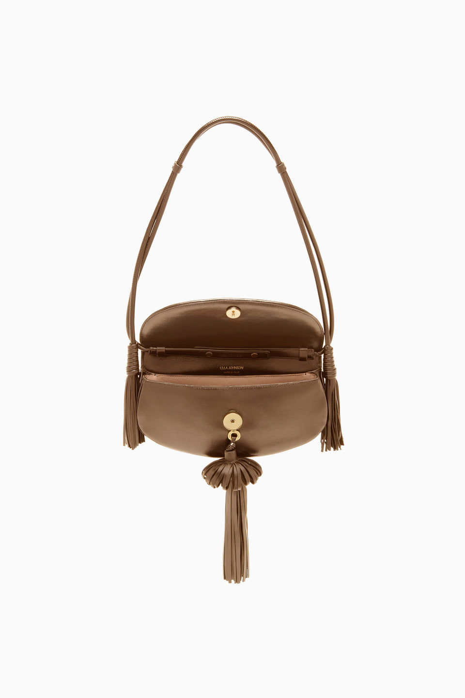 Paloma Tassel Flap Bag - Chestnut