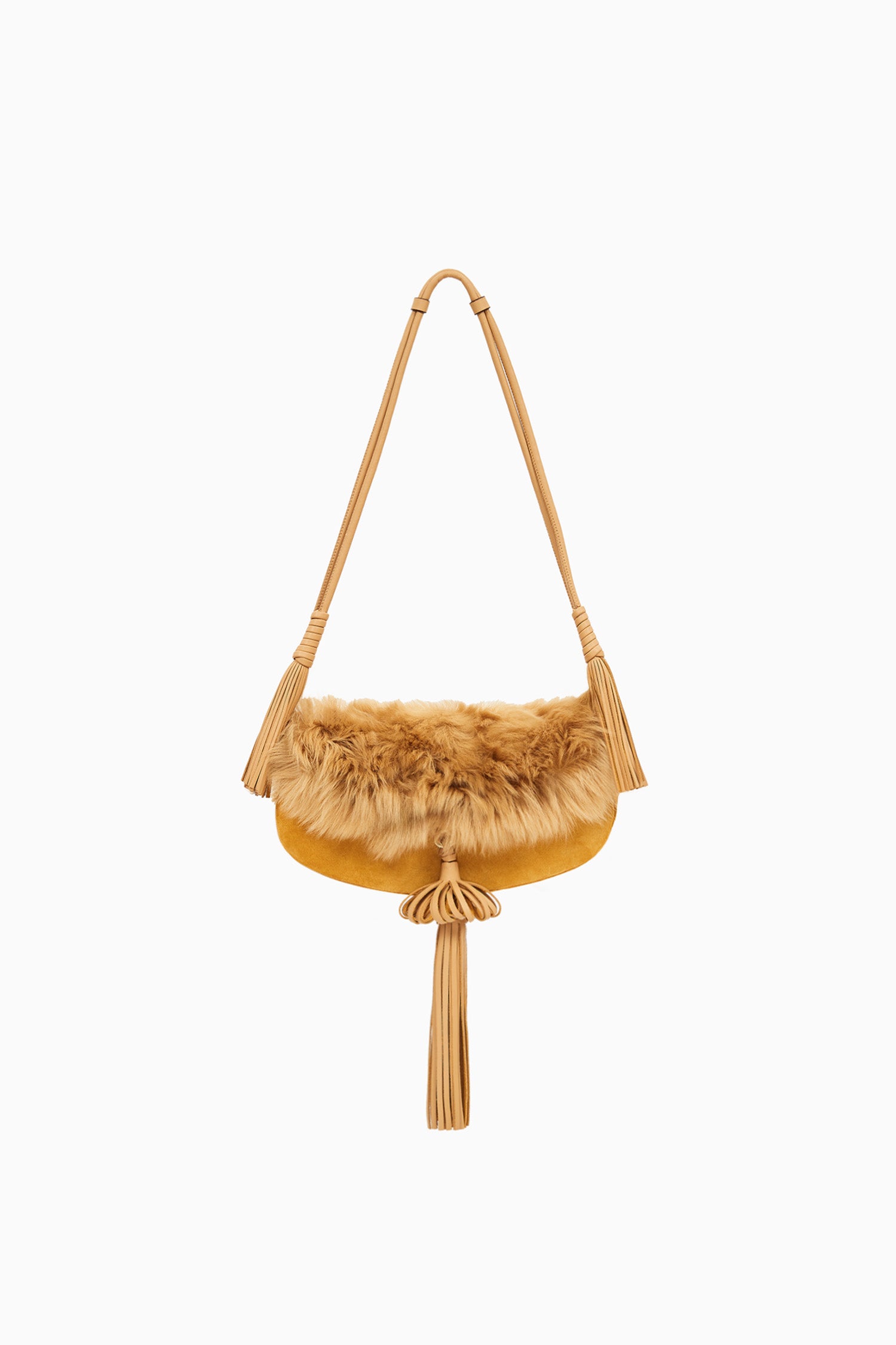 Paloma Tassel Flap Bag - Lotus