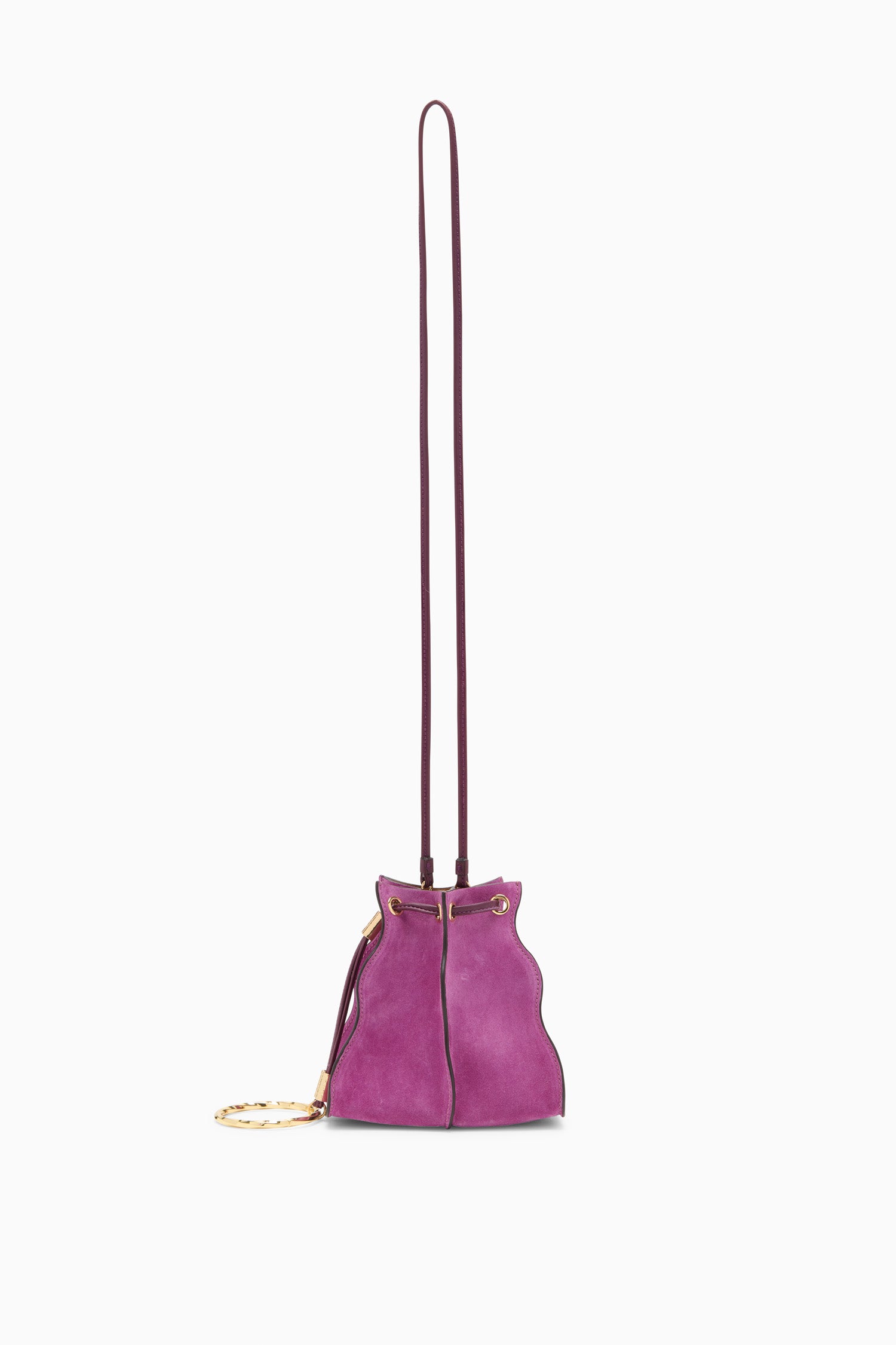 Adria Mini Pochette - Orchid Leather Pochette Crossbody Bag - Ulla