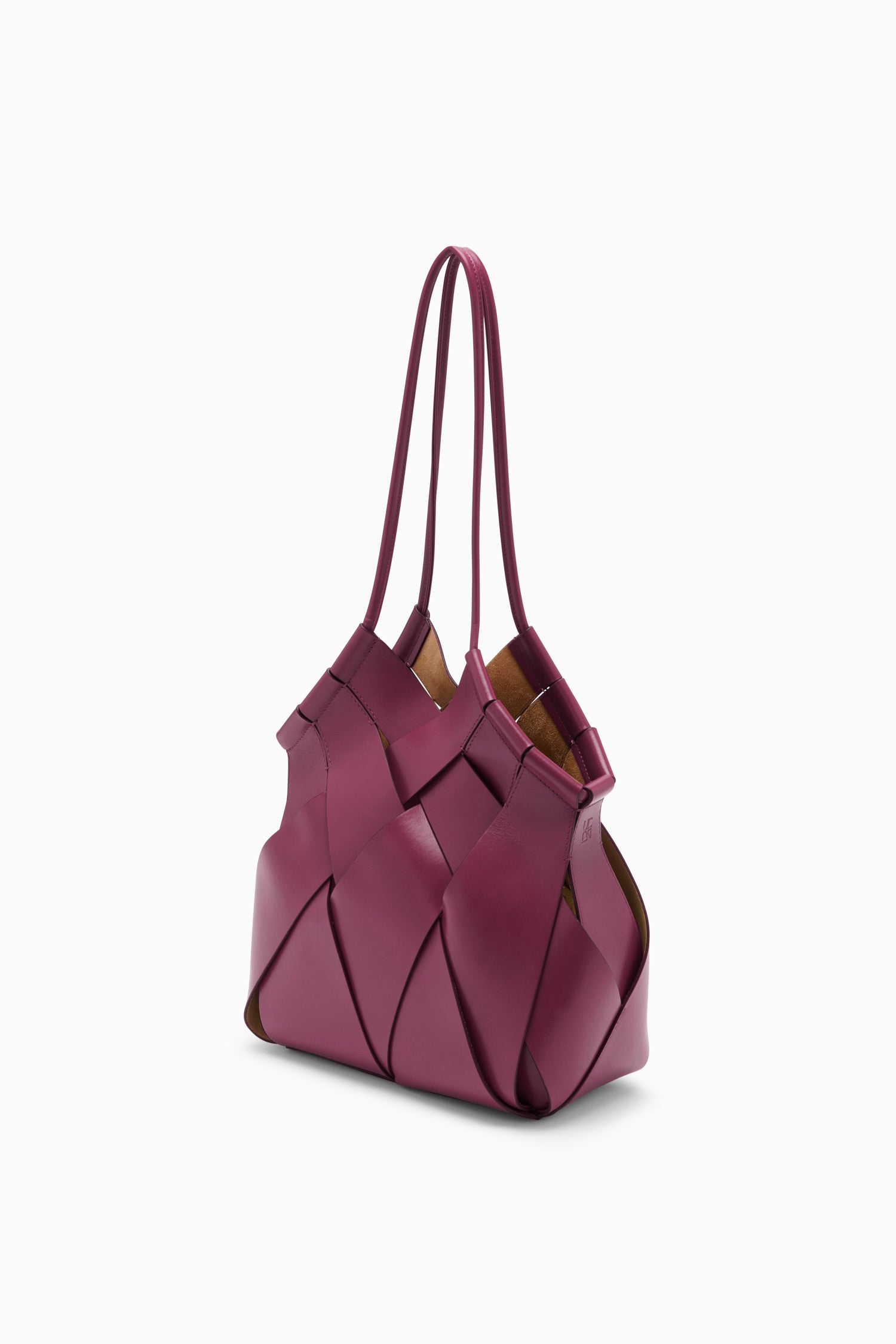 Ulla Johnson Charlotte Shoulder Bag - Bordeaux