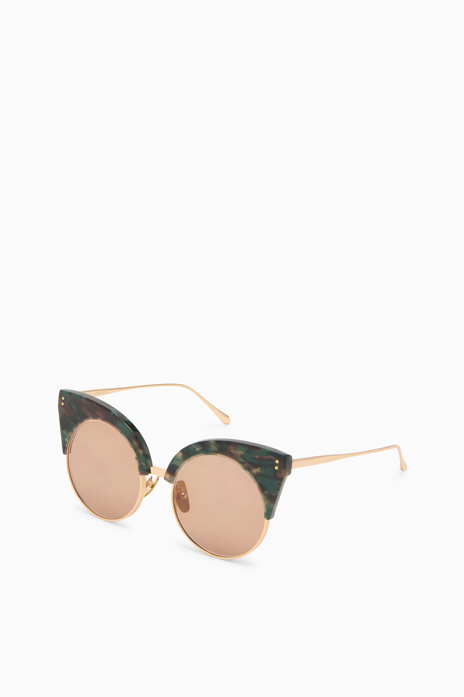 Ulla Johnson Victoire Sunglasses - Rainforest Jasper