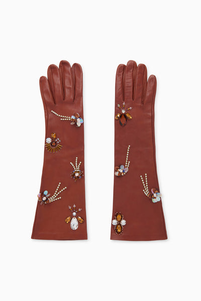 小物 neu_in 22aw pleats detail leather gloves neu_in 22aw pleats detail leather gloves