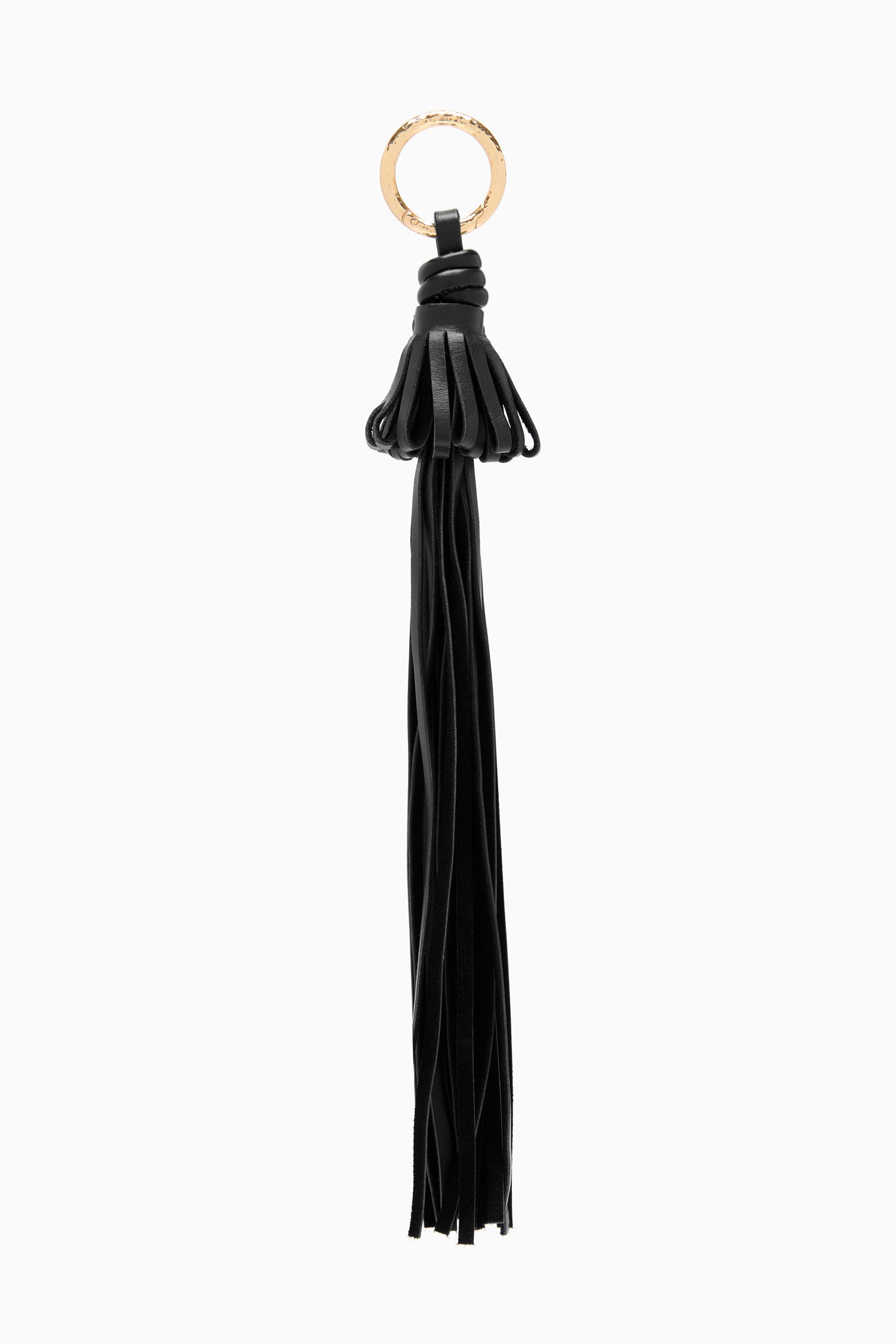 Pom Tassel Charm - Noir