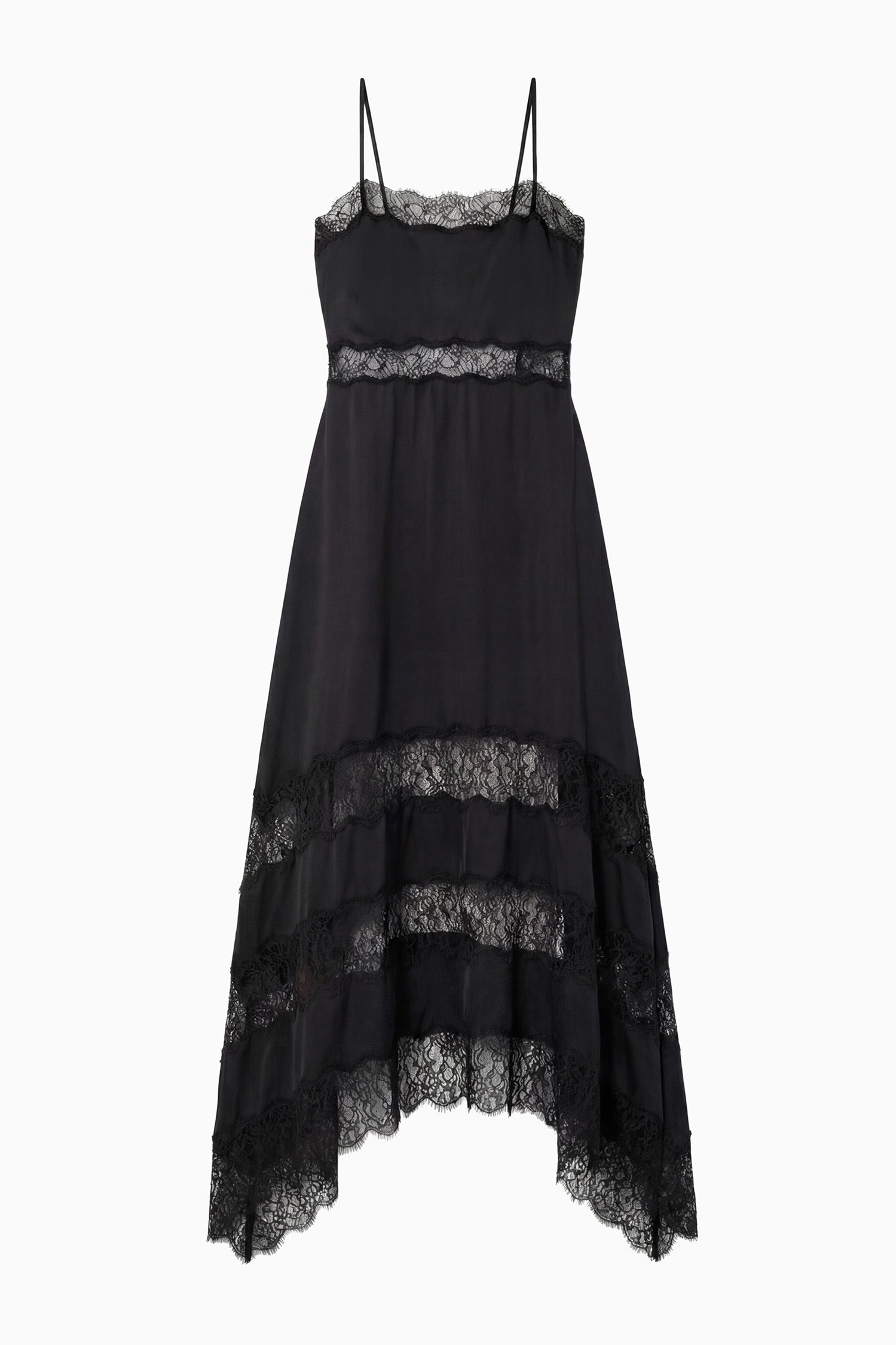 Ulla Johnson Coco Sleeveless Silk Dress - Noir