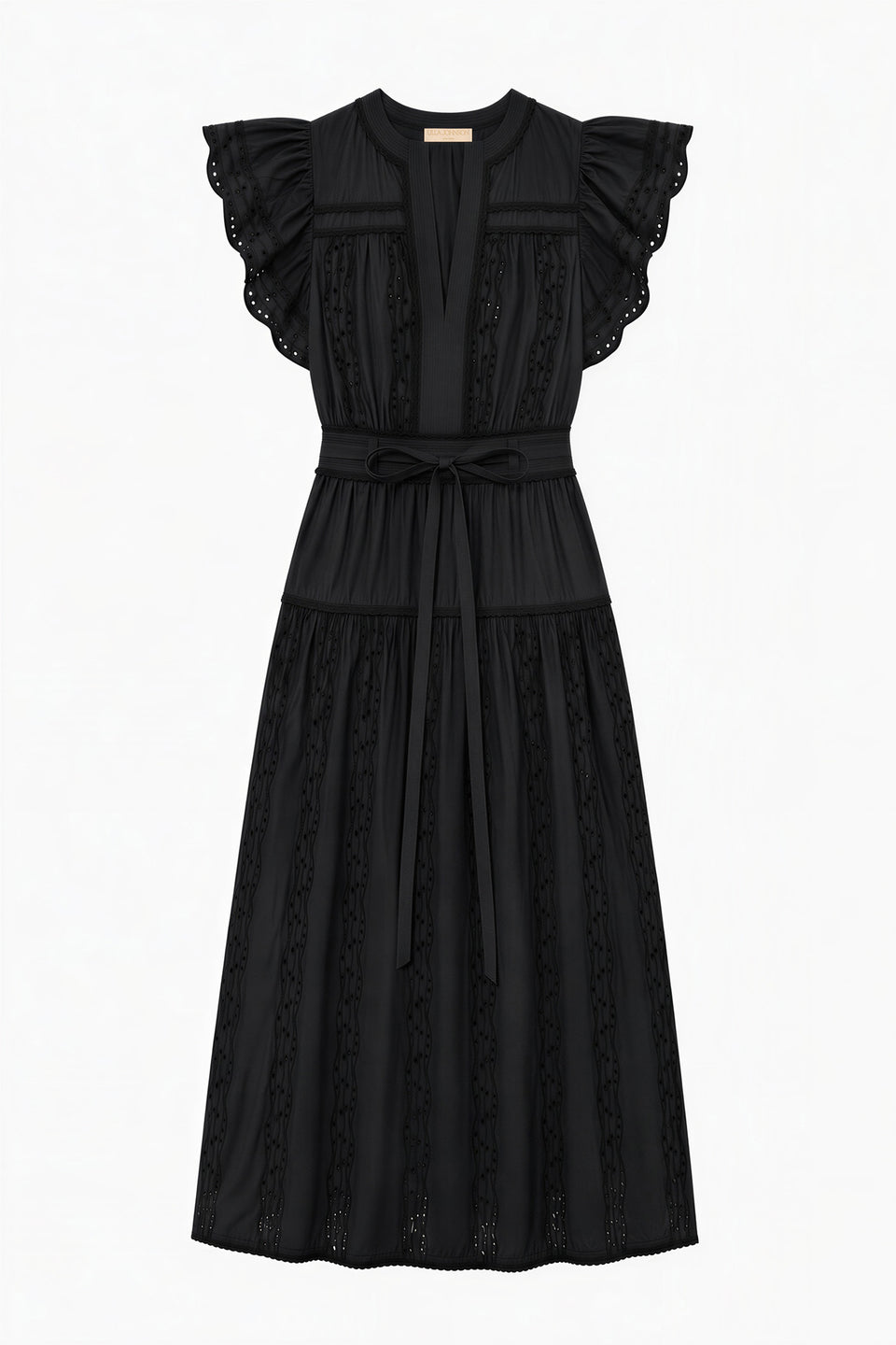 Dani SS Cotton Dress - Noir