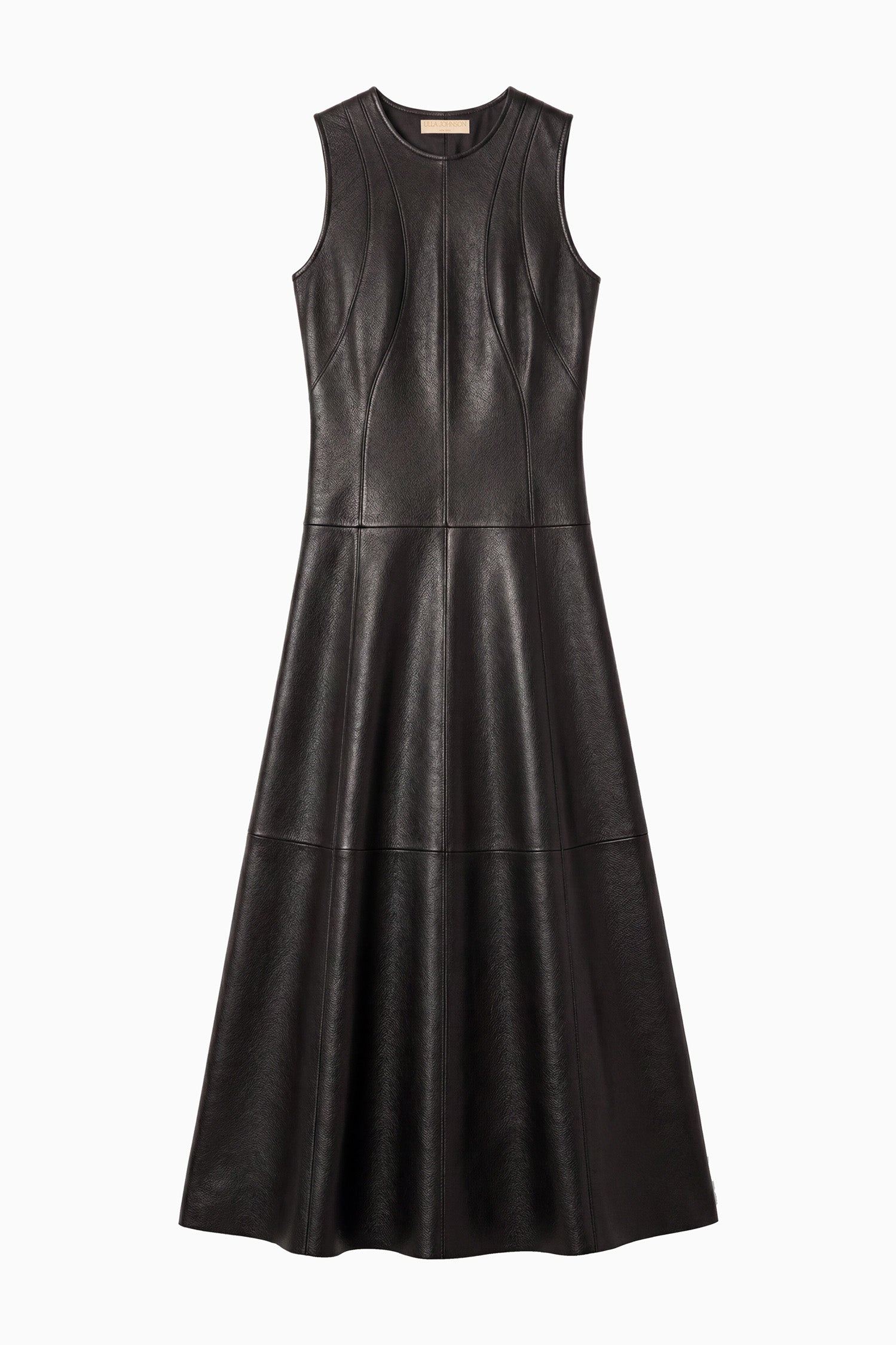 Juliette Leather Dress - Noir
