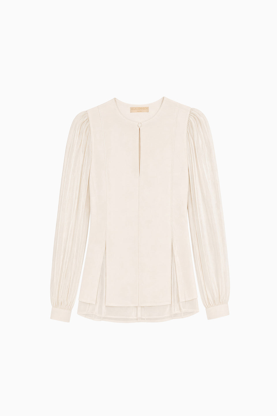 Lucette LS Blouse - Pearled Ivory