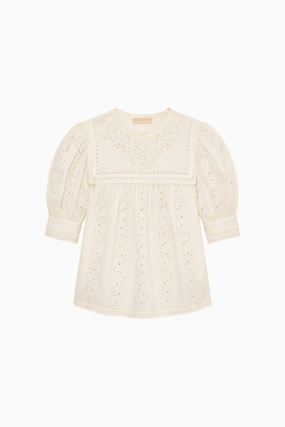 Una SS Cotton Top - Pearled Ivory
