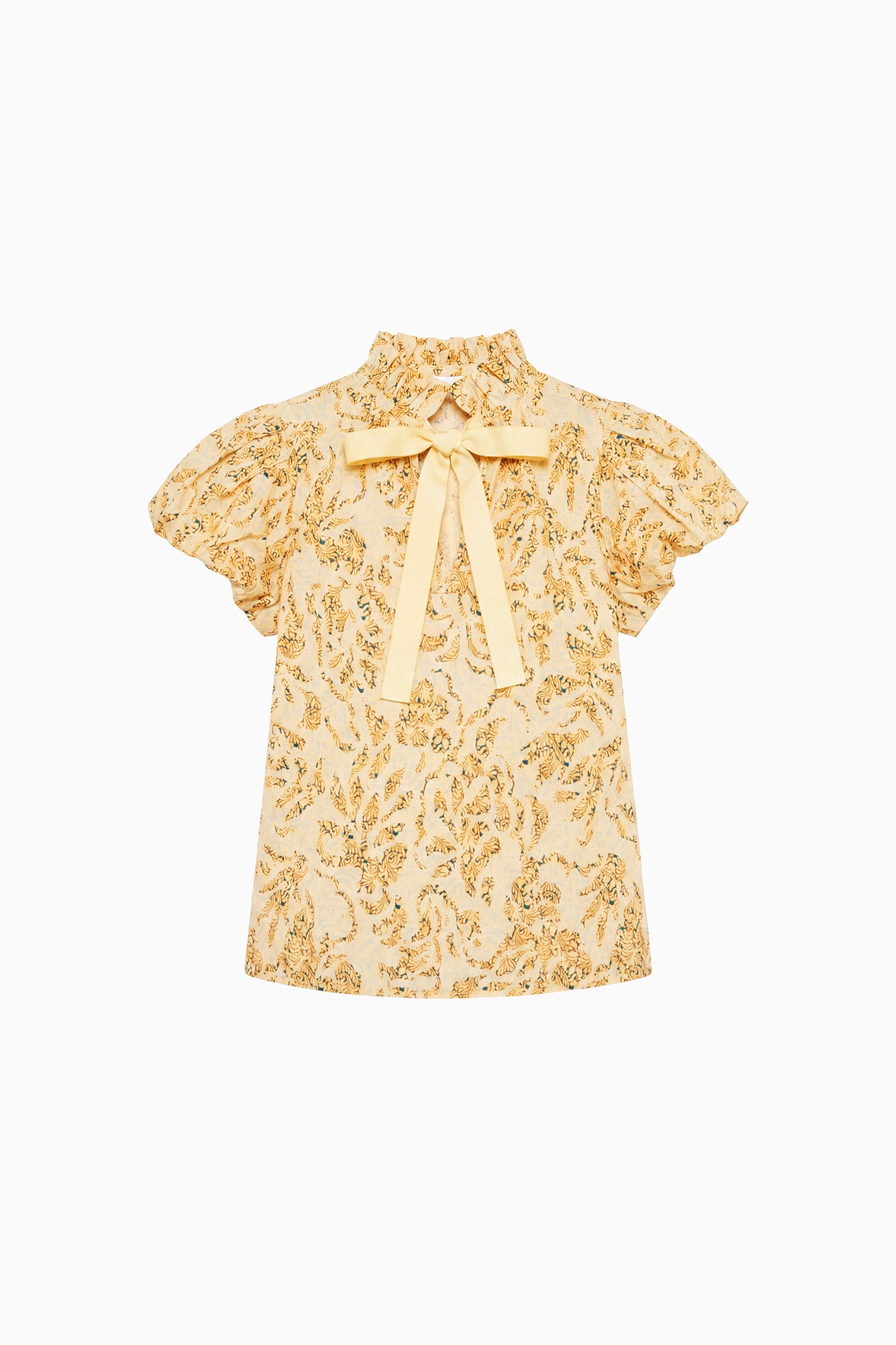Ulla Johnson Estela SS Cotton Top - Chamomile
