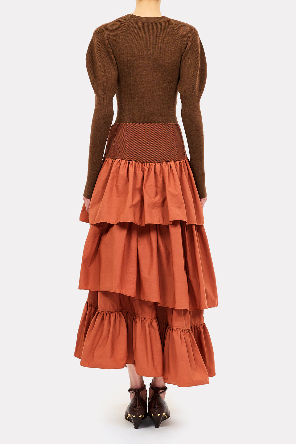 Imara Wool Bodysuit - Clove