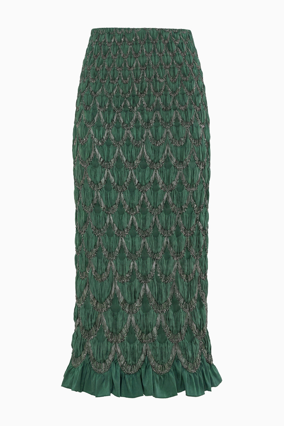 Eleanora Silk Skirt - Tourmaline