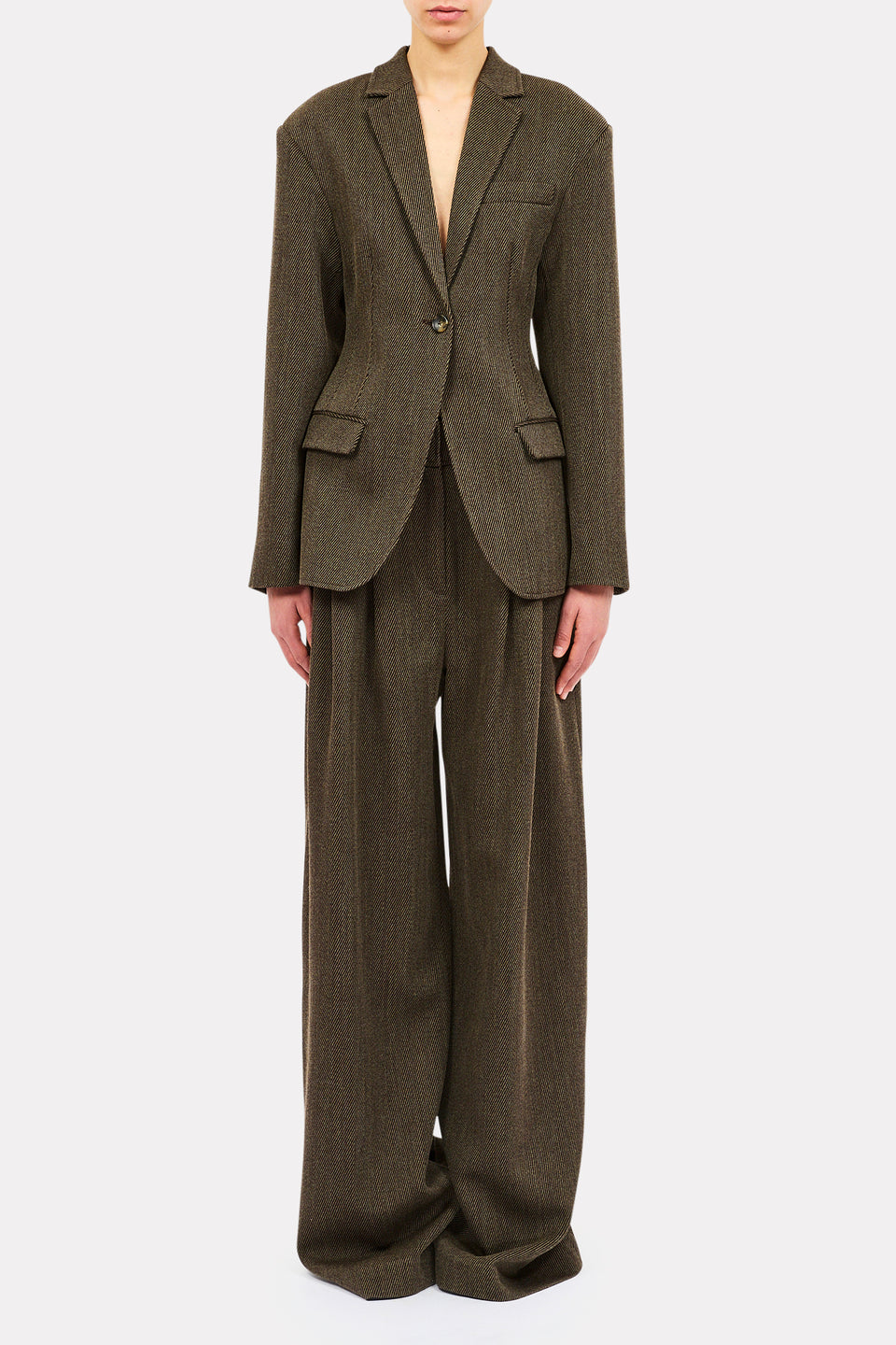 Dhemi Wool Jacket - Militaire