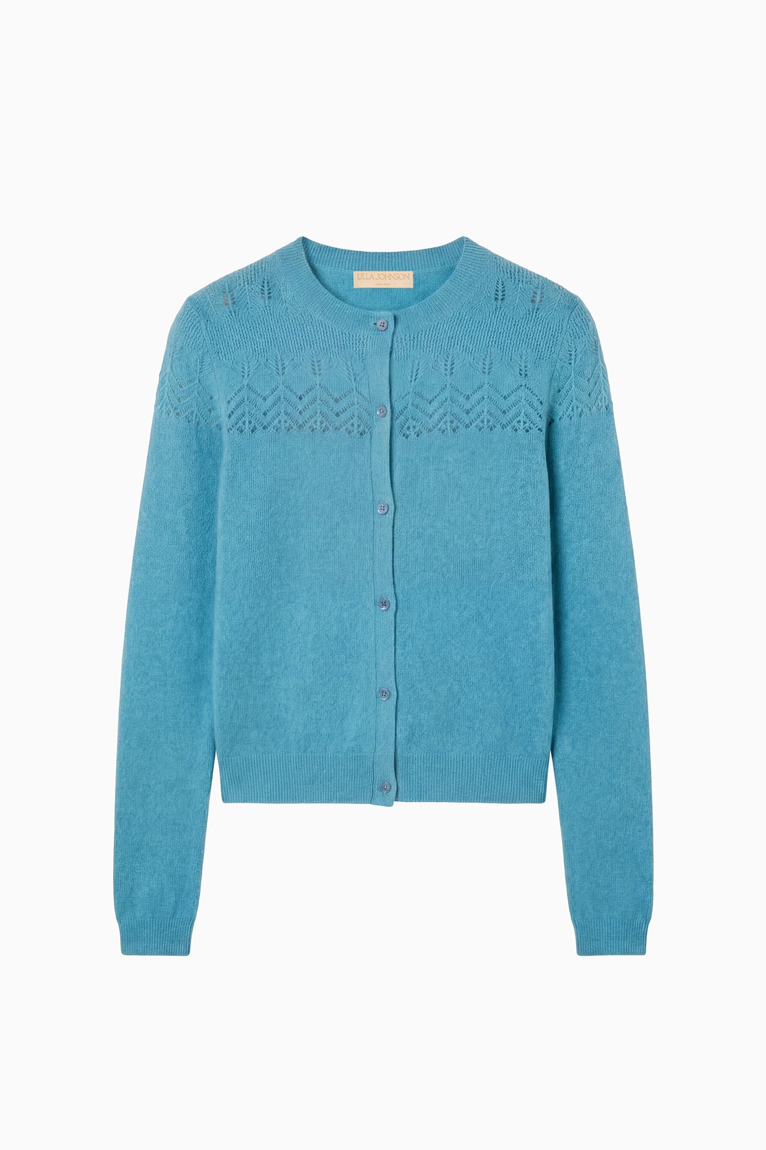 Ulla Johnson Cassia Cashmere Cardigan - Cerulean