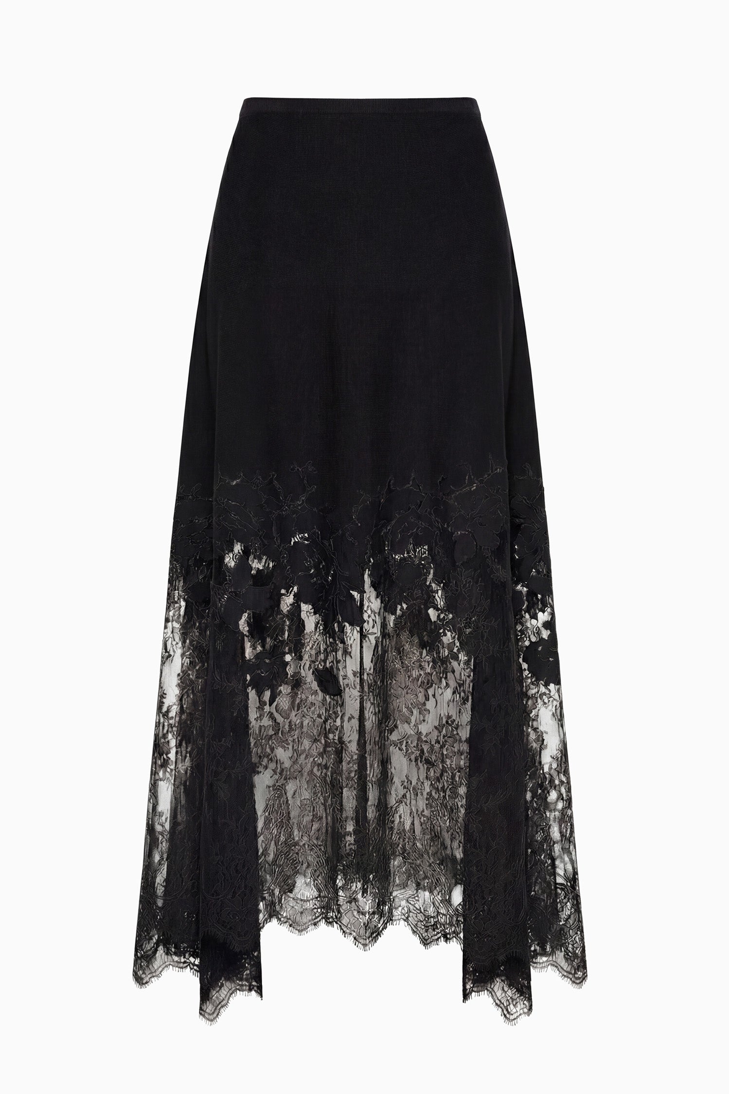 Ulla Johnson Josina Lace Midi Skirt - Noir