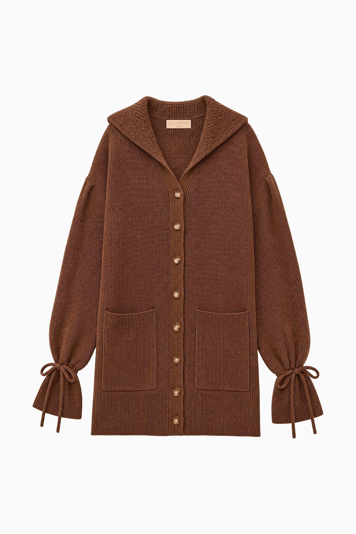 Makila Knit Cardigan - Clove