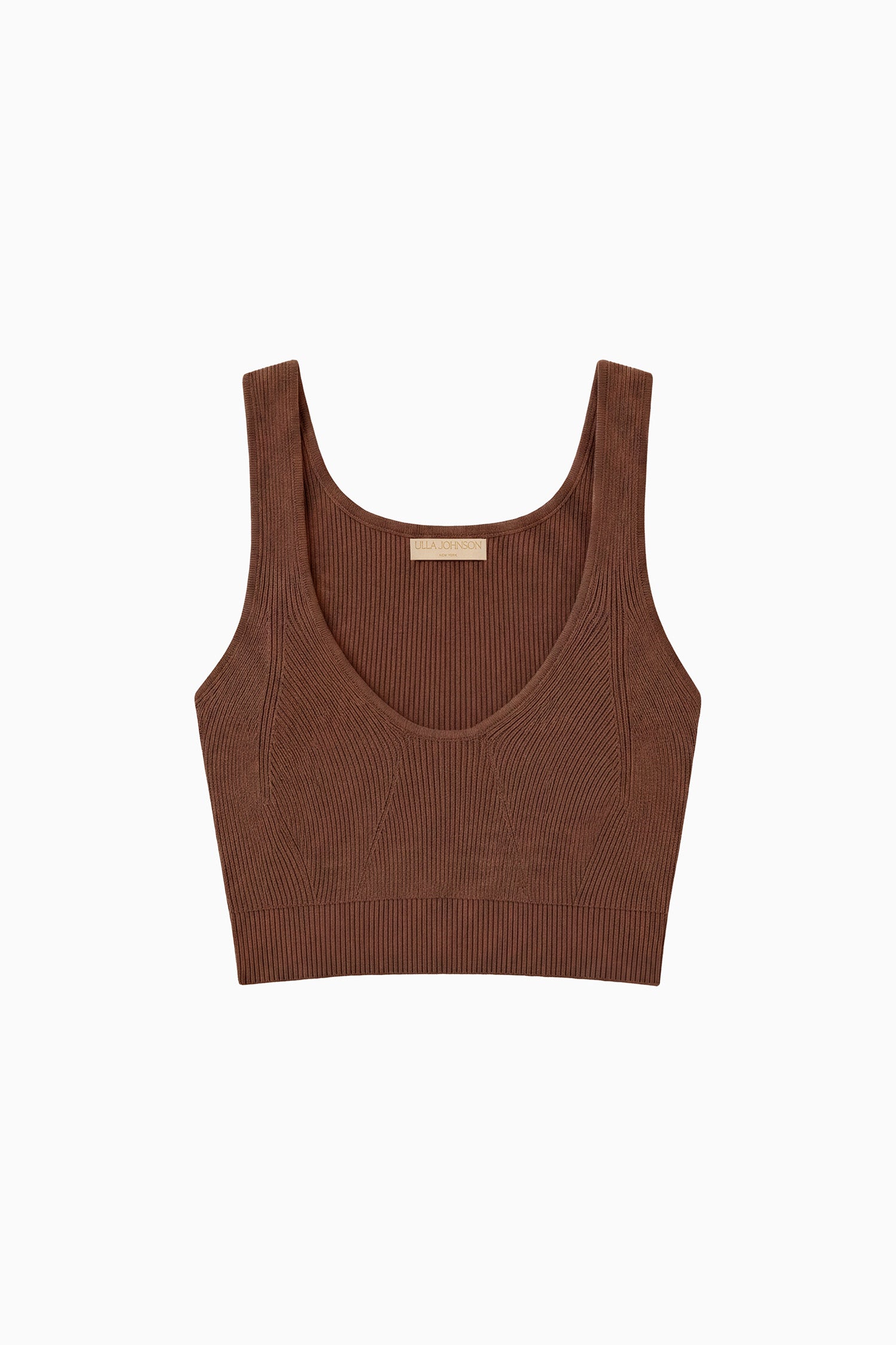 Ulla Johnson Delia Knit Bra - Clove