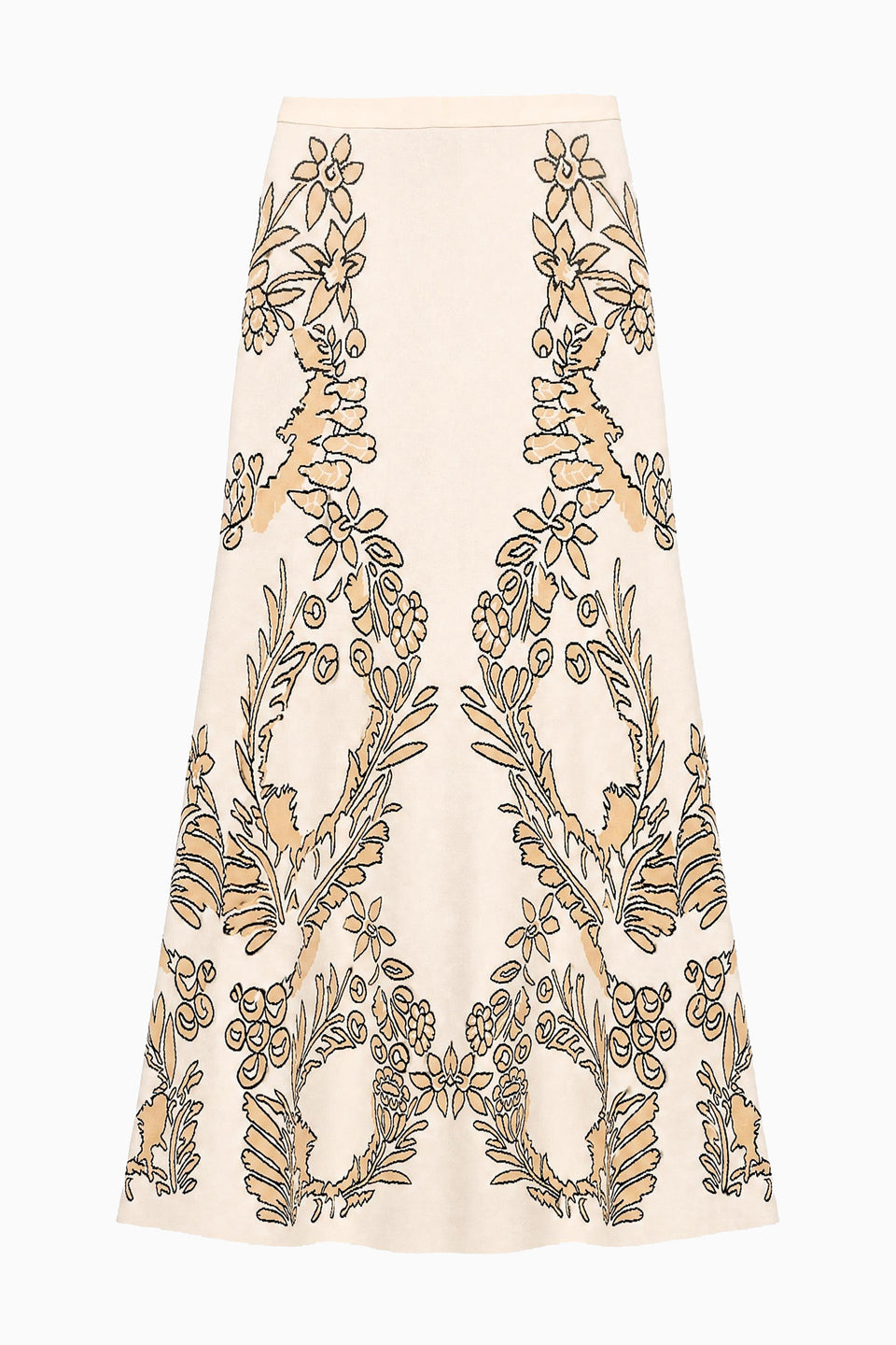 Athena Jacquard Skirt - Chamomile