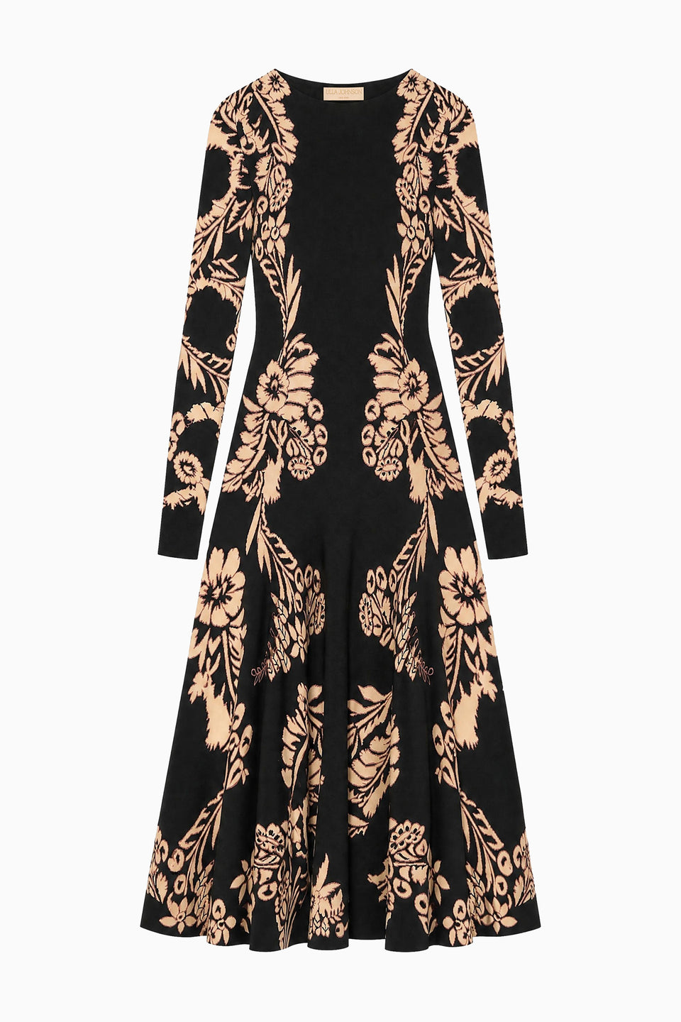 Nerissa Jacquard Dress - Vesper