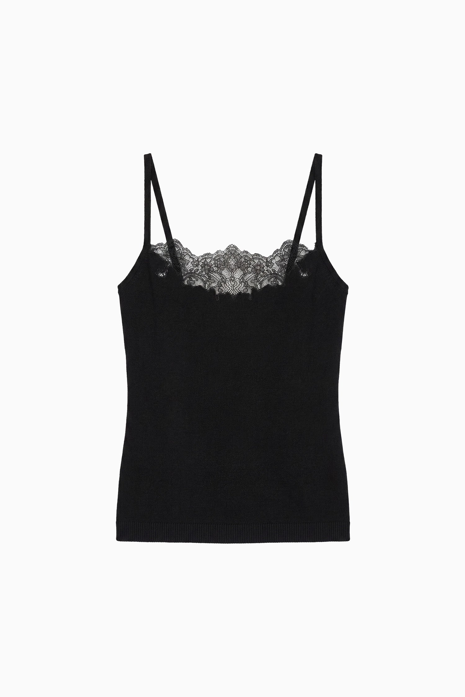 Ulla Johnson Elena Lace Cami - Noir