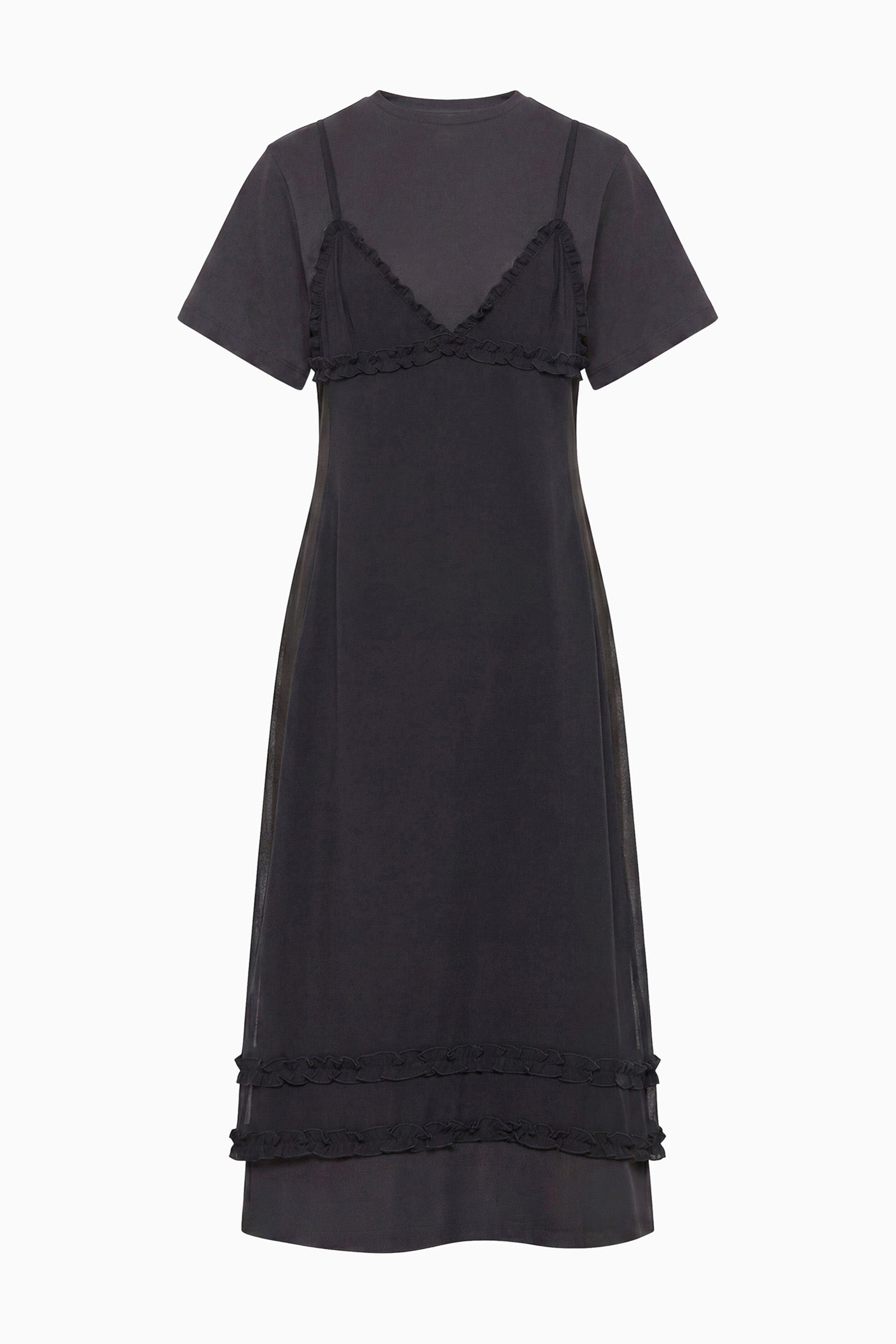 Ulla Johnson Tallis Cotton Dress - Noir