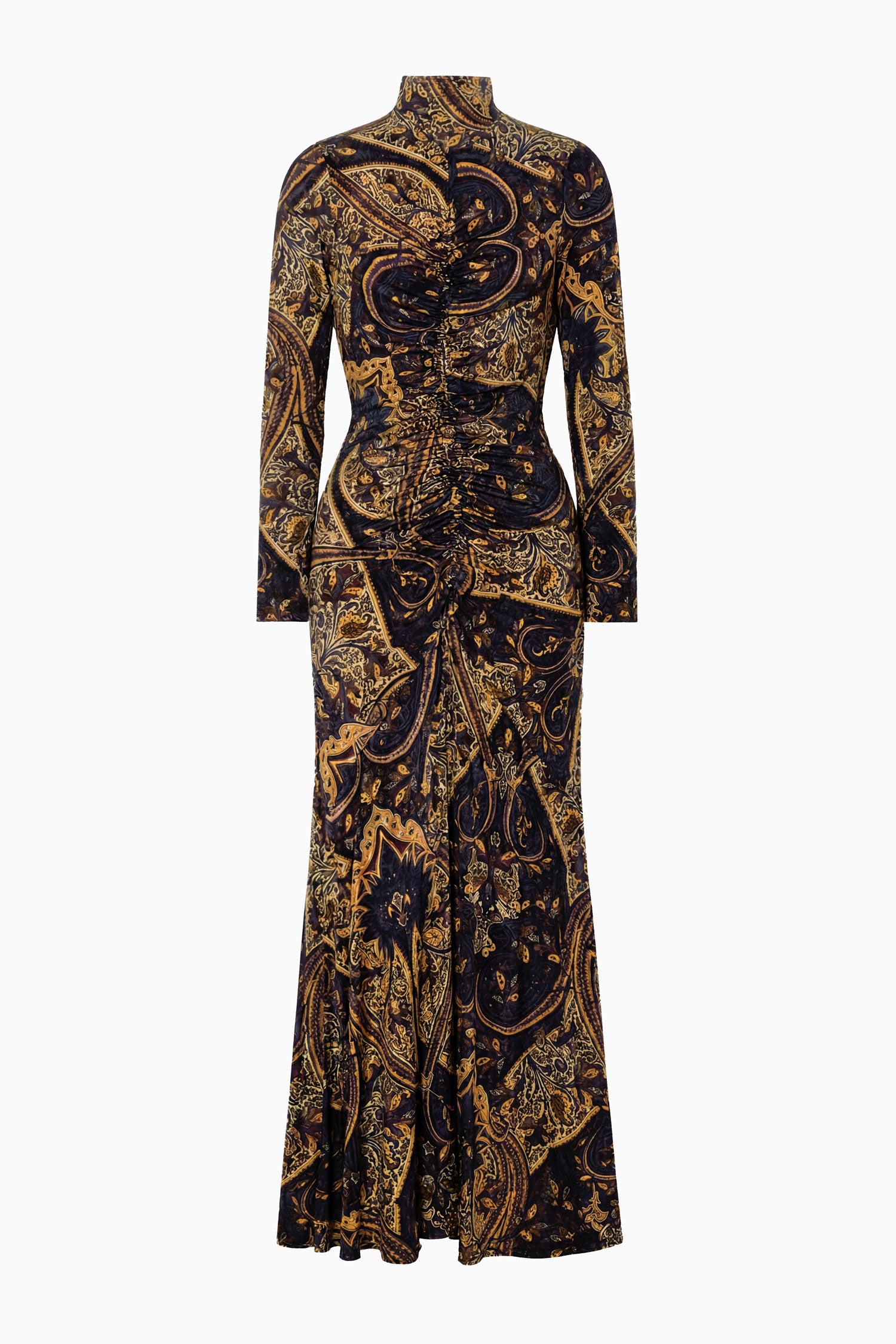 Ulla Johnson Ida Long Sleeve Jersey Dress - Twilight Paisley