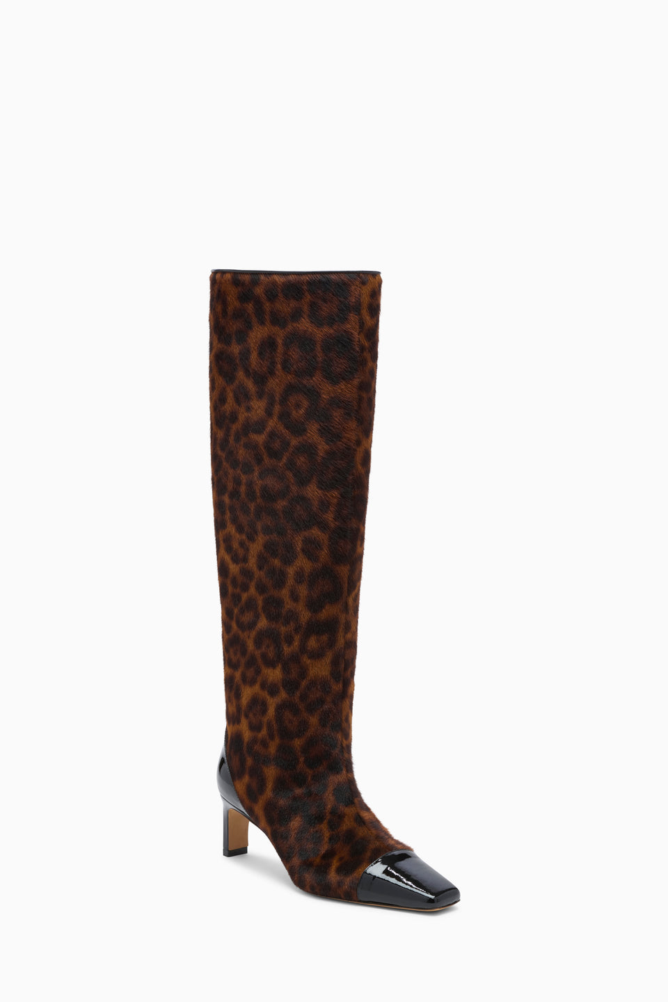 Carlyle Knee High Boot - Leopard