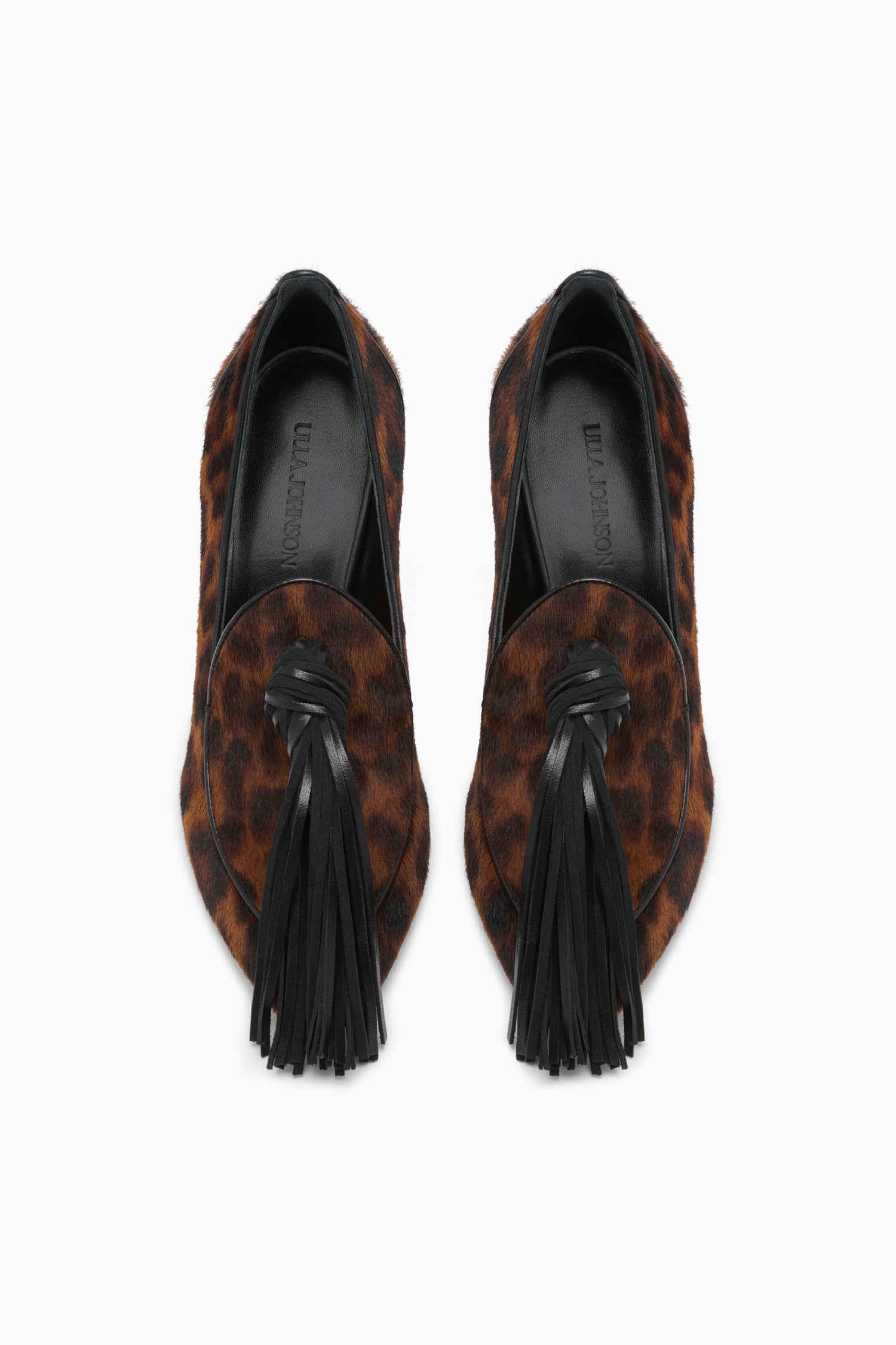 Ulla Johnson Agata Tassel Pump - Leopard