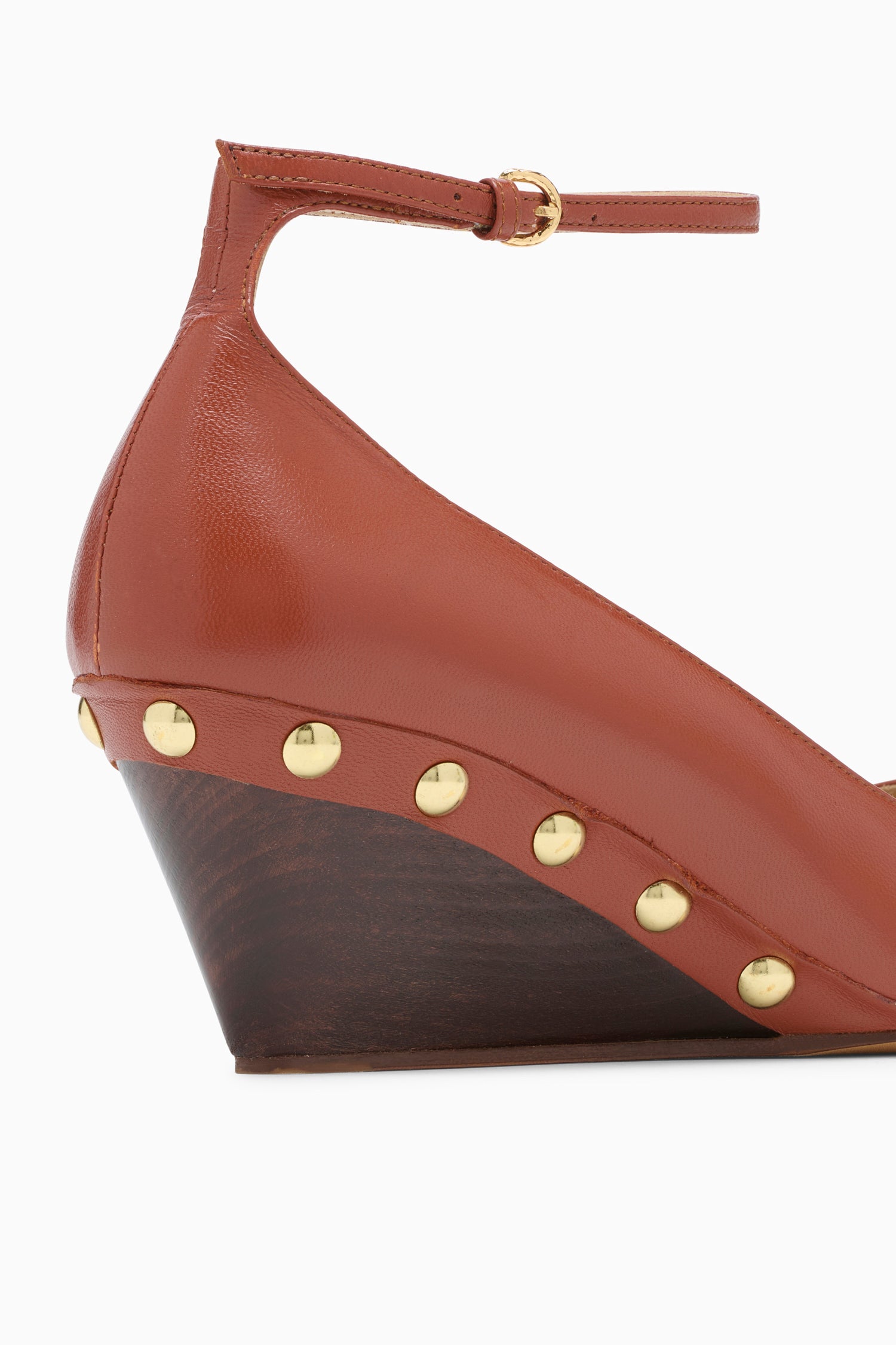 Studded Wedge Pump - Copper