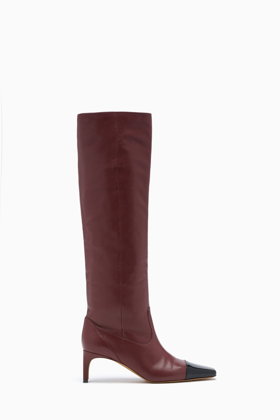 Carlyle Knee High Boot - Mahogany