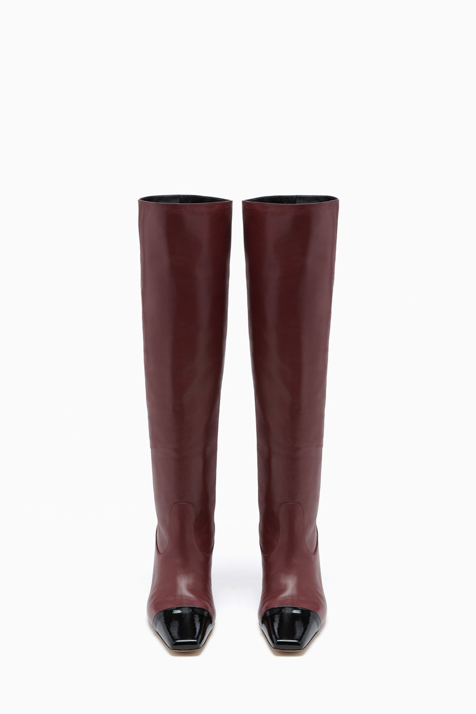 Carlyle Knee High Boot - Mahogany
