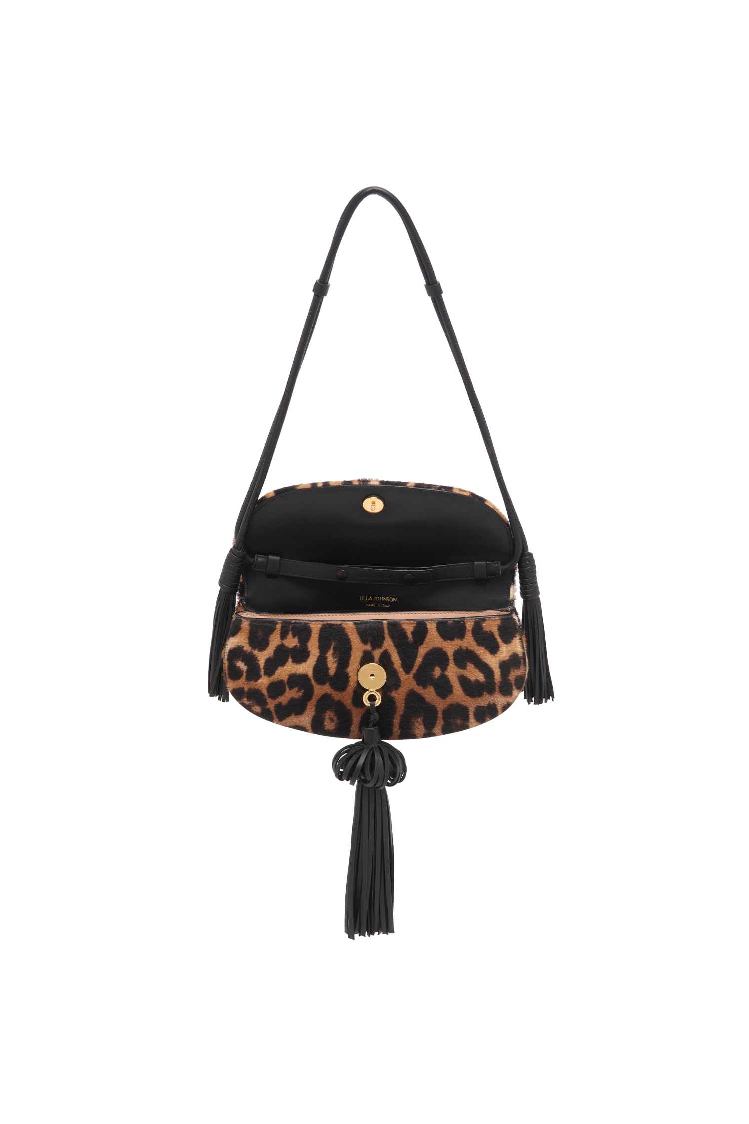 Paloma Flap Tassel Bag - Leopard