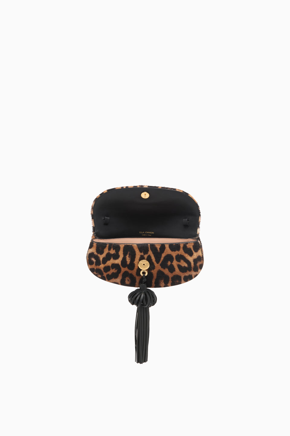 Paloma Flap Tassel Bag - Leopard