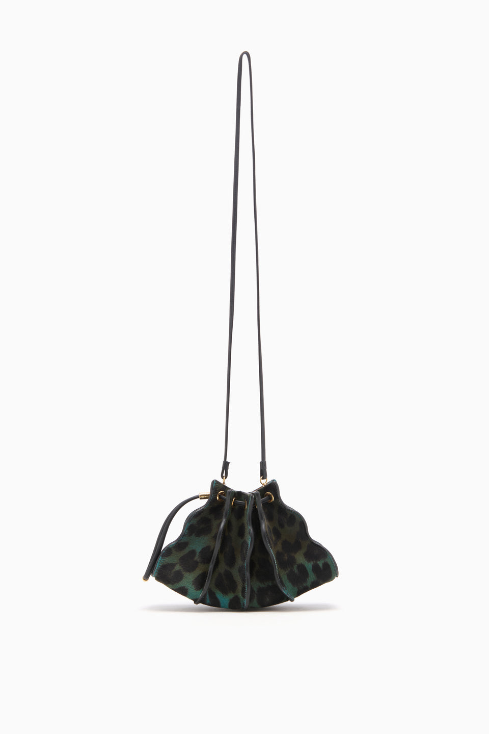 Adria Small Crossbody - Emerald Leopard