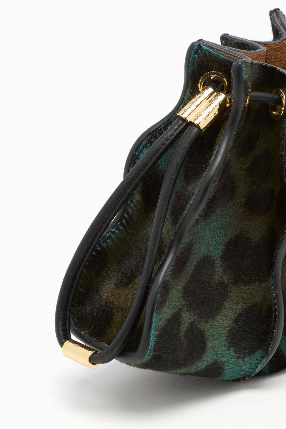 Adria Small Crossbody - Emerald Leopard