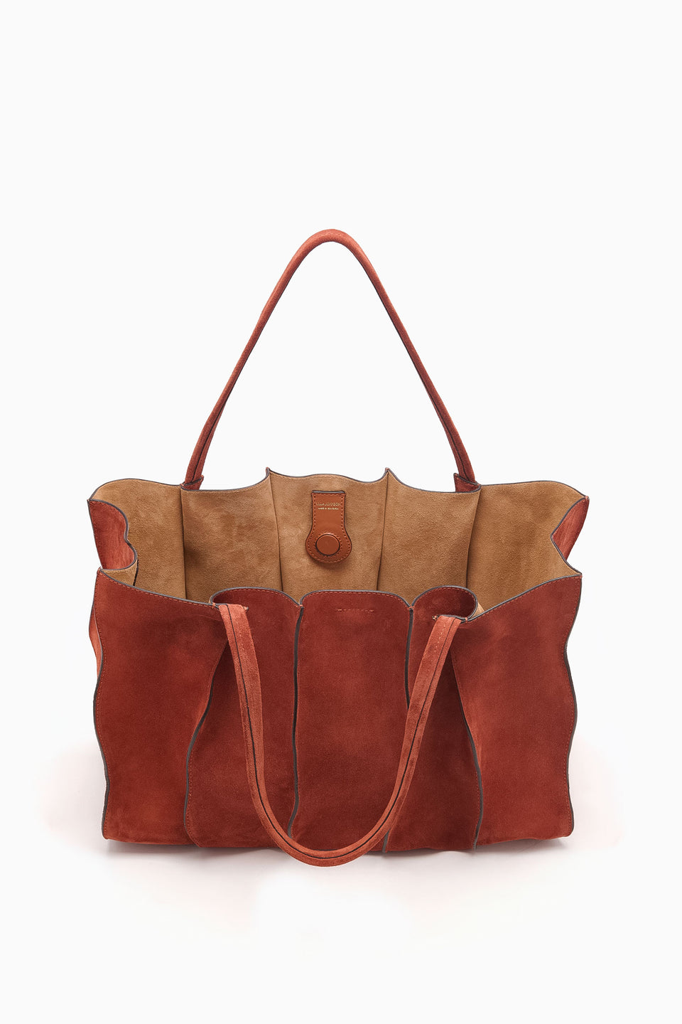 Adria Large Tote - Rust