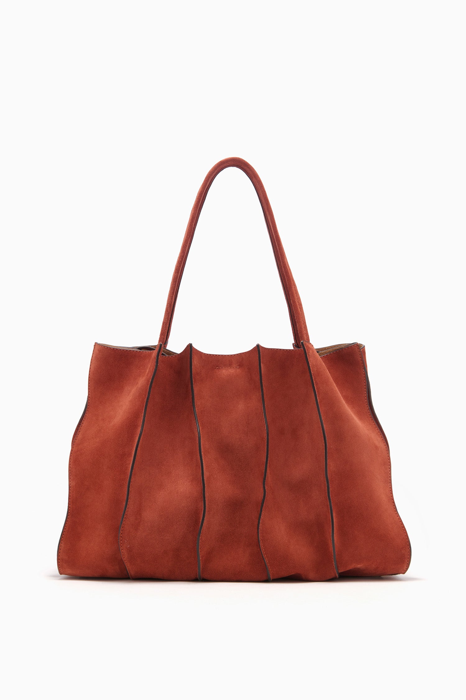 Adria Large Tote - Rust