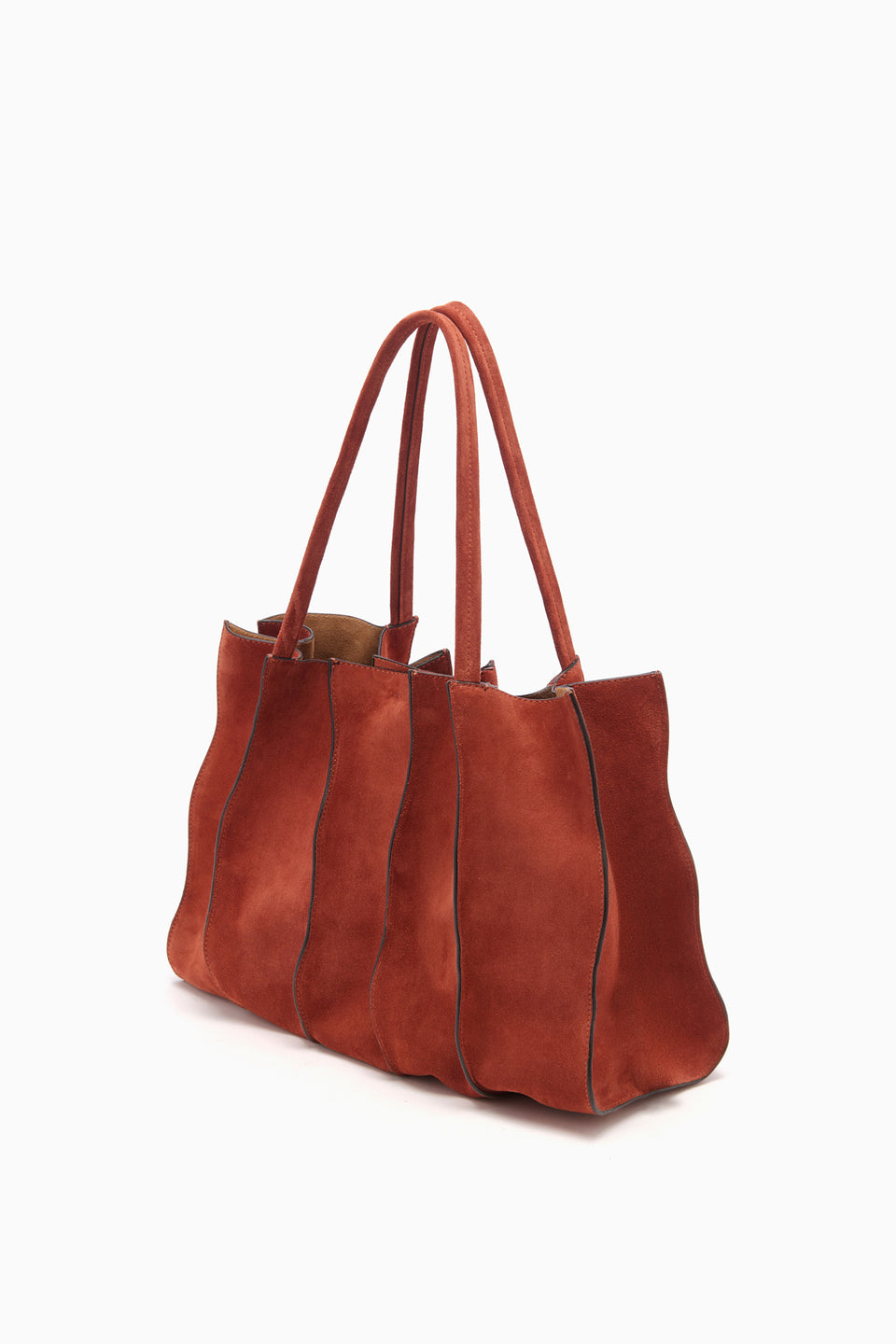 Adria Large Tote - Rust