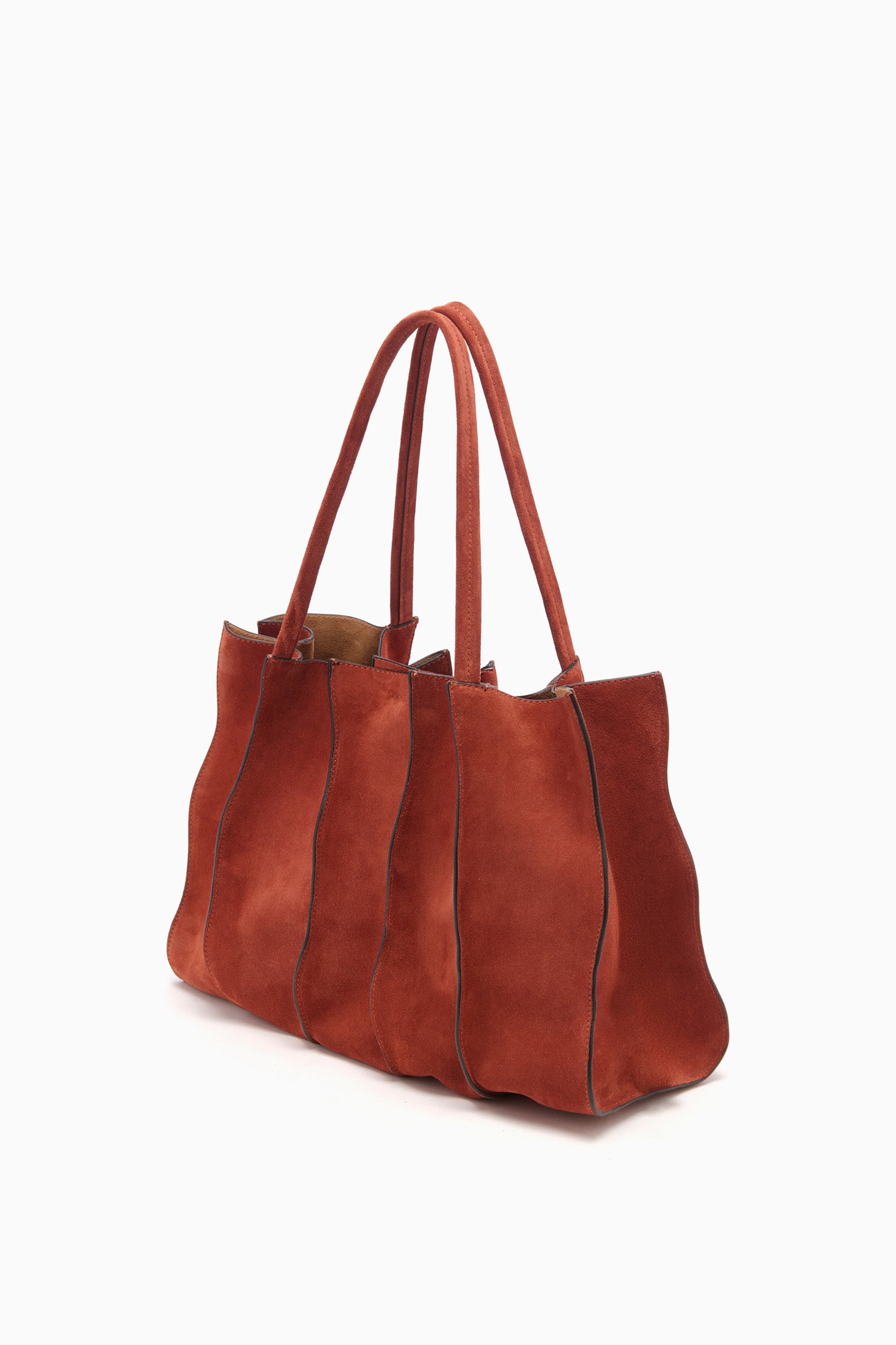 Ulla Johnson Adria Large Tote - Rust