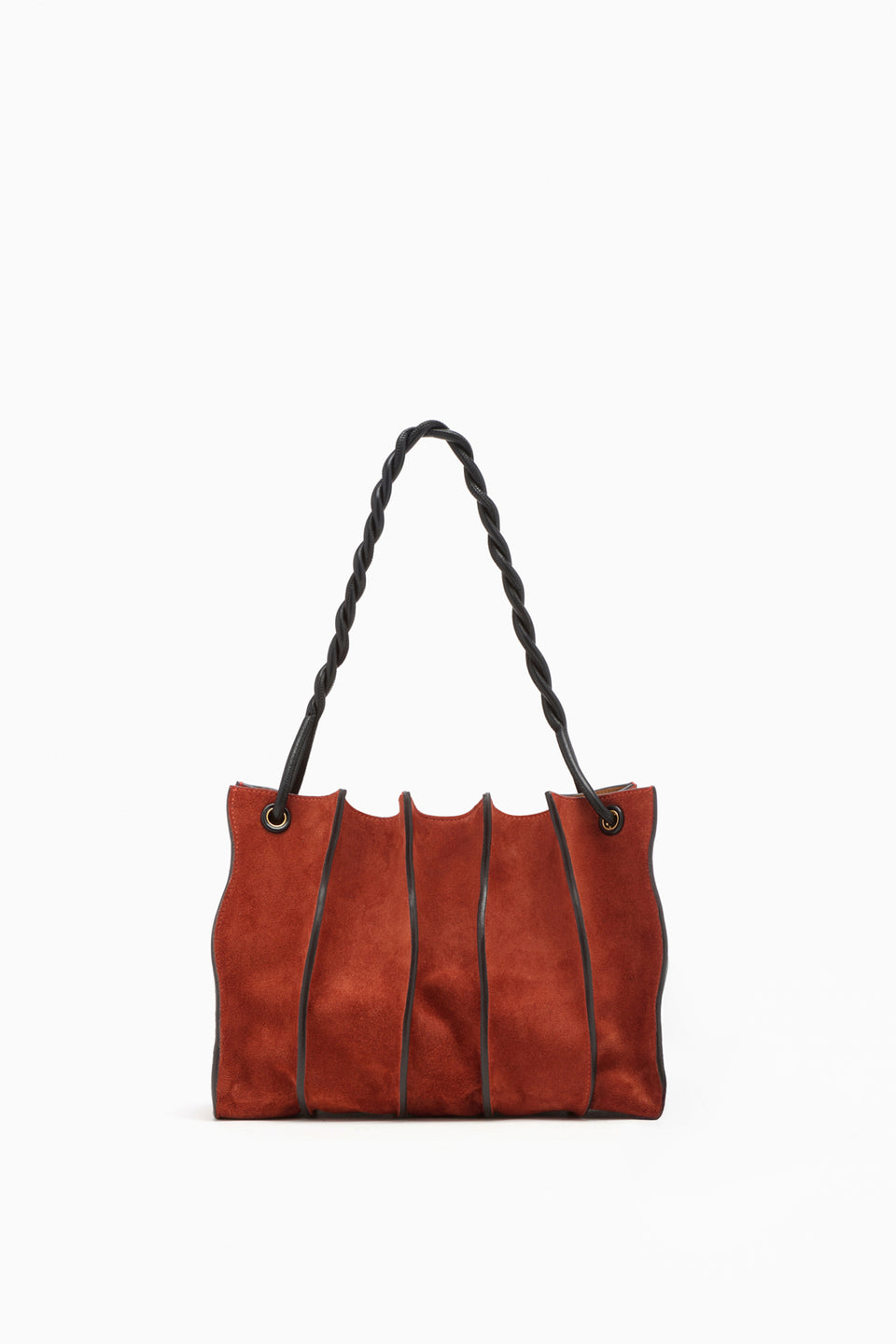 Adria Small Shoulder Bag - Rust