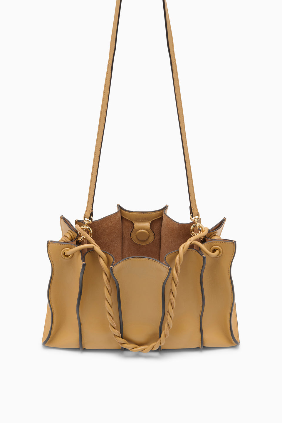Adria Small Shoulder Bag - Bisque